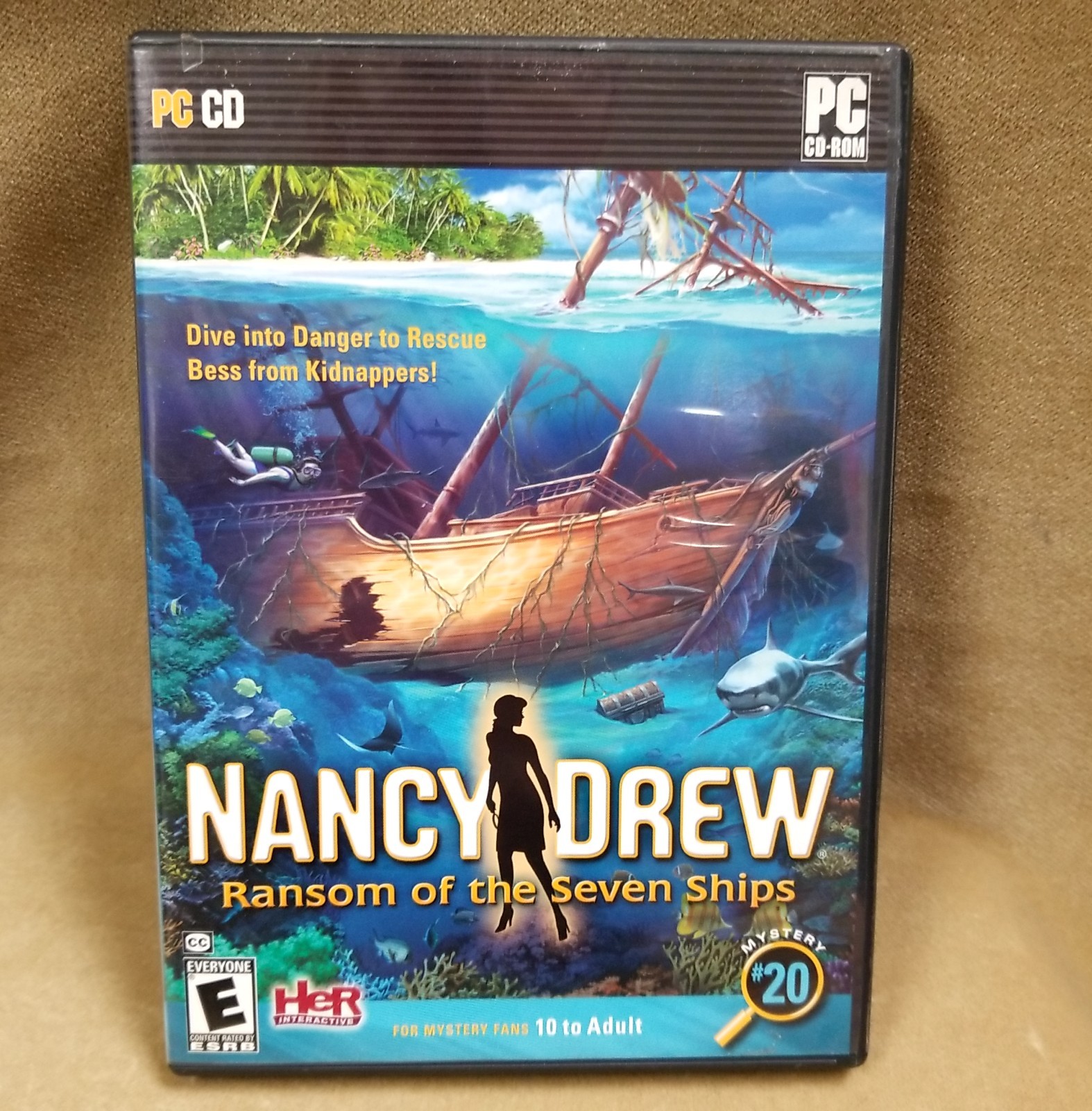 Nancy Drew: Ransom of the Seven Ships PC CD-ROM Game (Mystery #20)