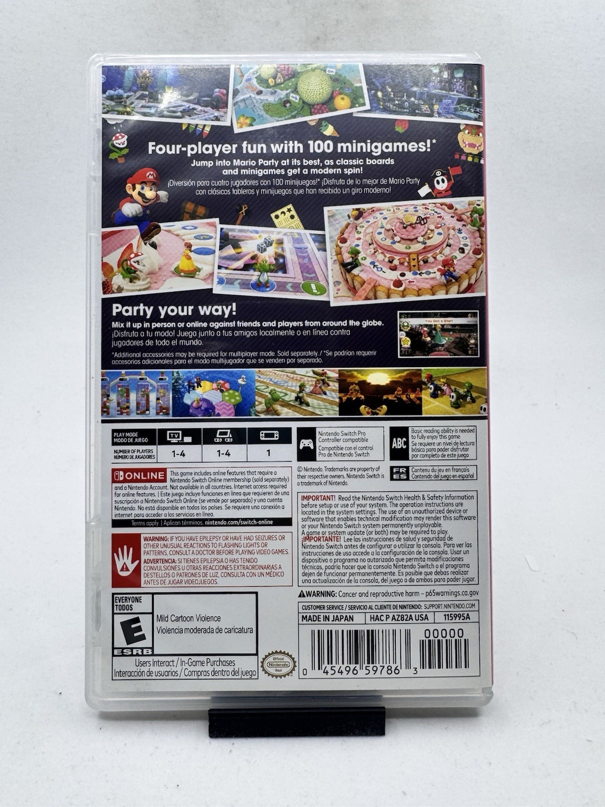 Mario Party Superstars (Nintendo Switch) [CIB] Tested Working