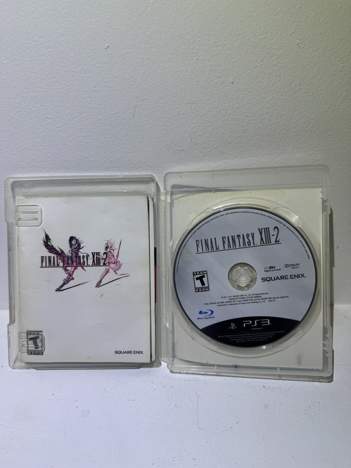 Final Fantasy XIII-2 (PS3, 2012) CIB COMPLETE with Case, Manual & Game Tested
