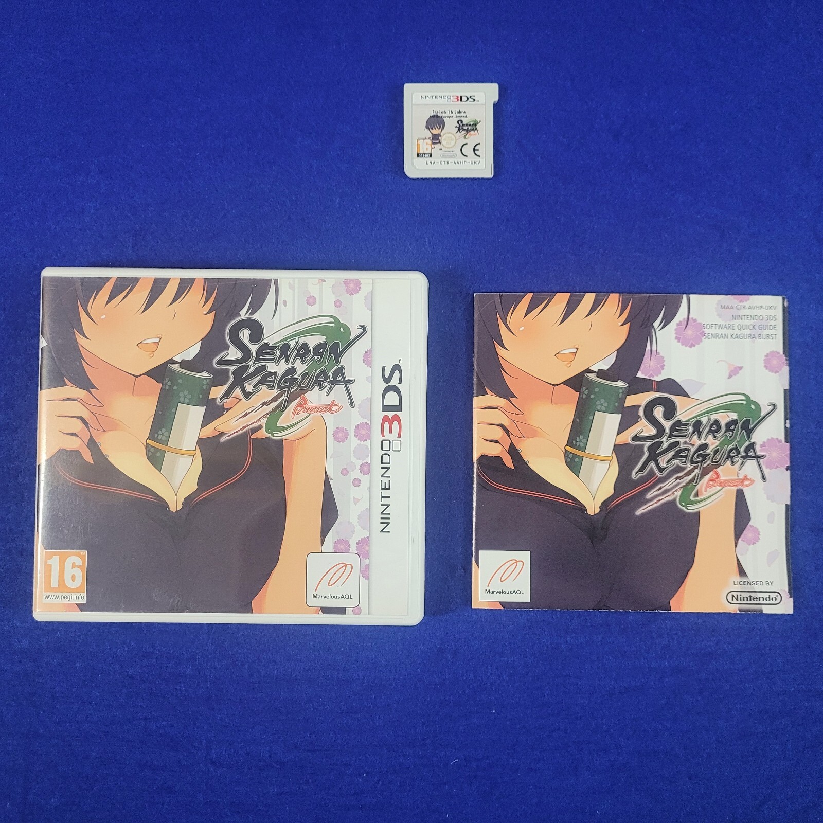 3DS SENRAN KAGURA BURST Game 2DS 3DS Nintendo PAL UK EXCLUSIVE RELEASE