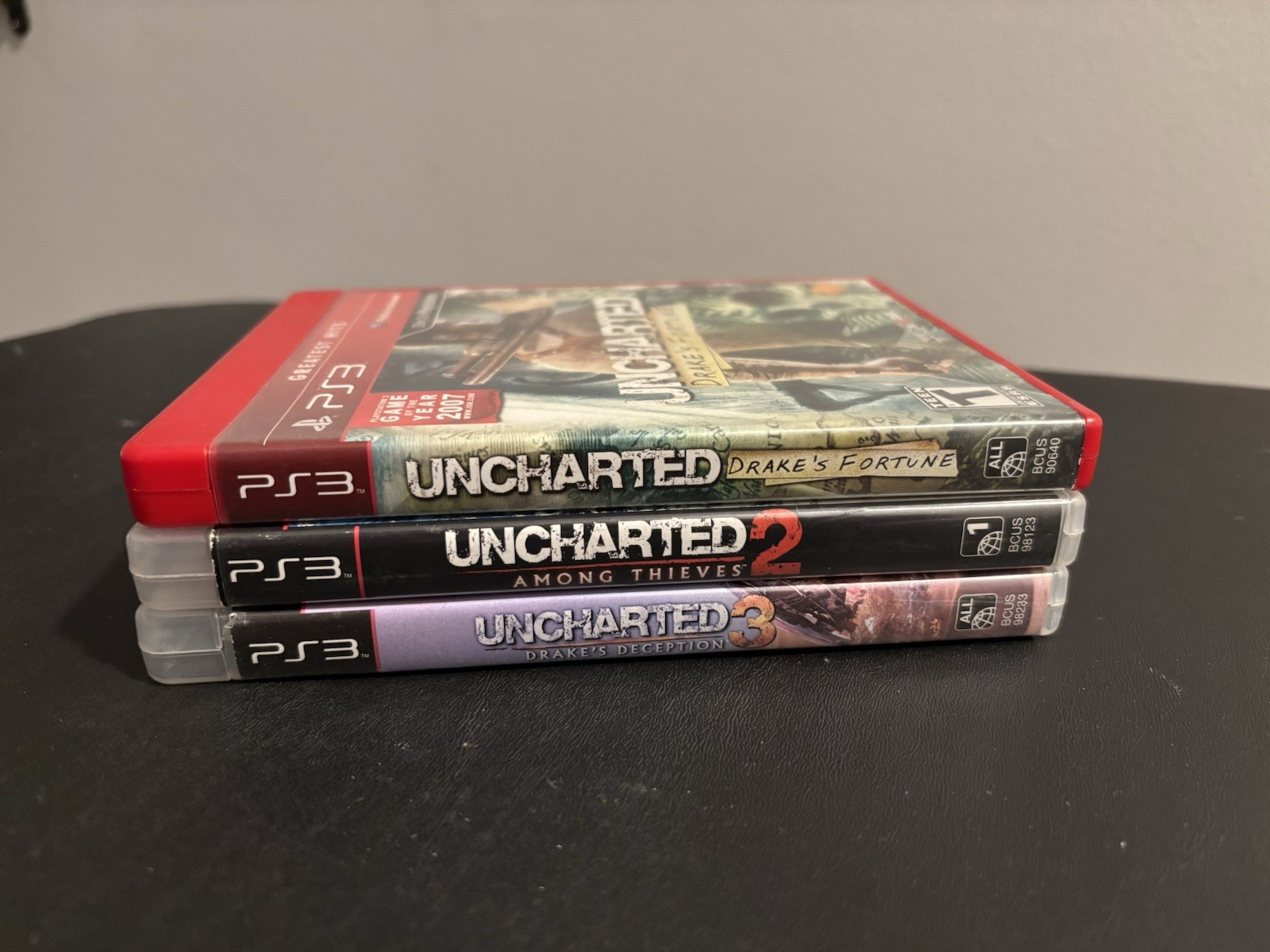 Uncharted 1, 2 & 3 Trilogy 3 Games (Sony PlayStation 3 PS3) CIB Complete Tested!