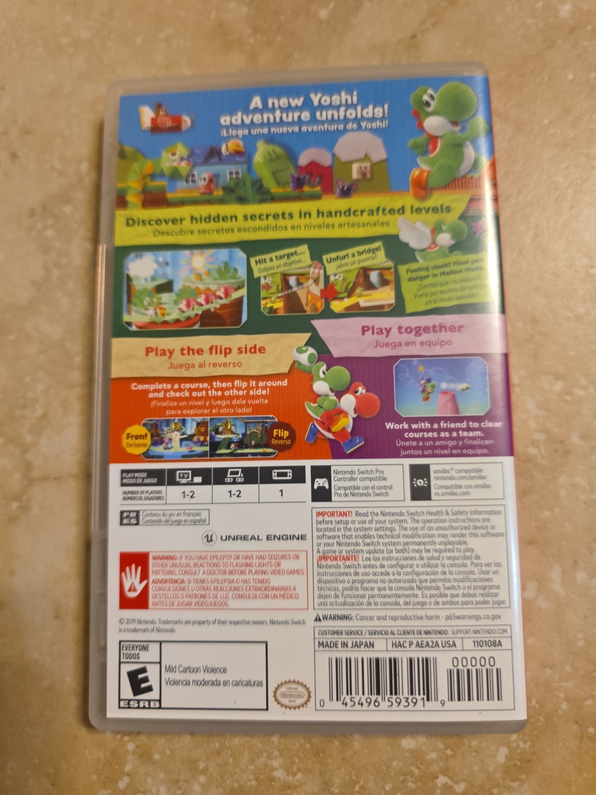 Yoshi’s Crafted World – Nintendo Switch