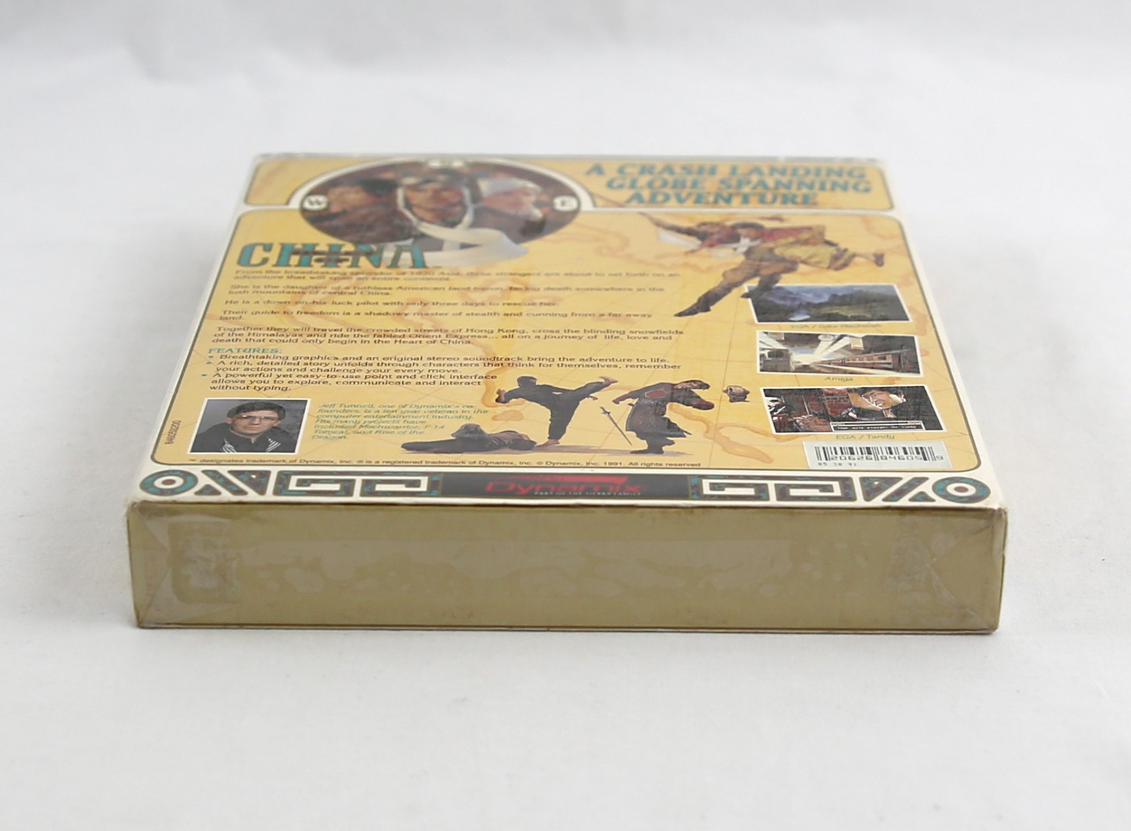 SEALED 1991 Heart of China Dynamix / Sierra On-Line Big Box PC