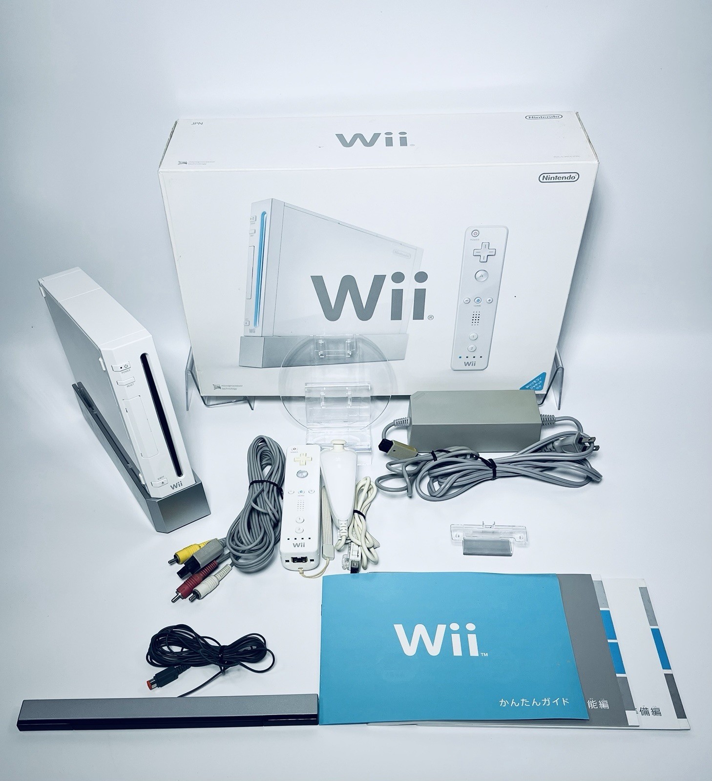 🎮✨ Nintendo Wii RVL-001 White Console Complete in Box (CIB) – Tested Working ✨