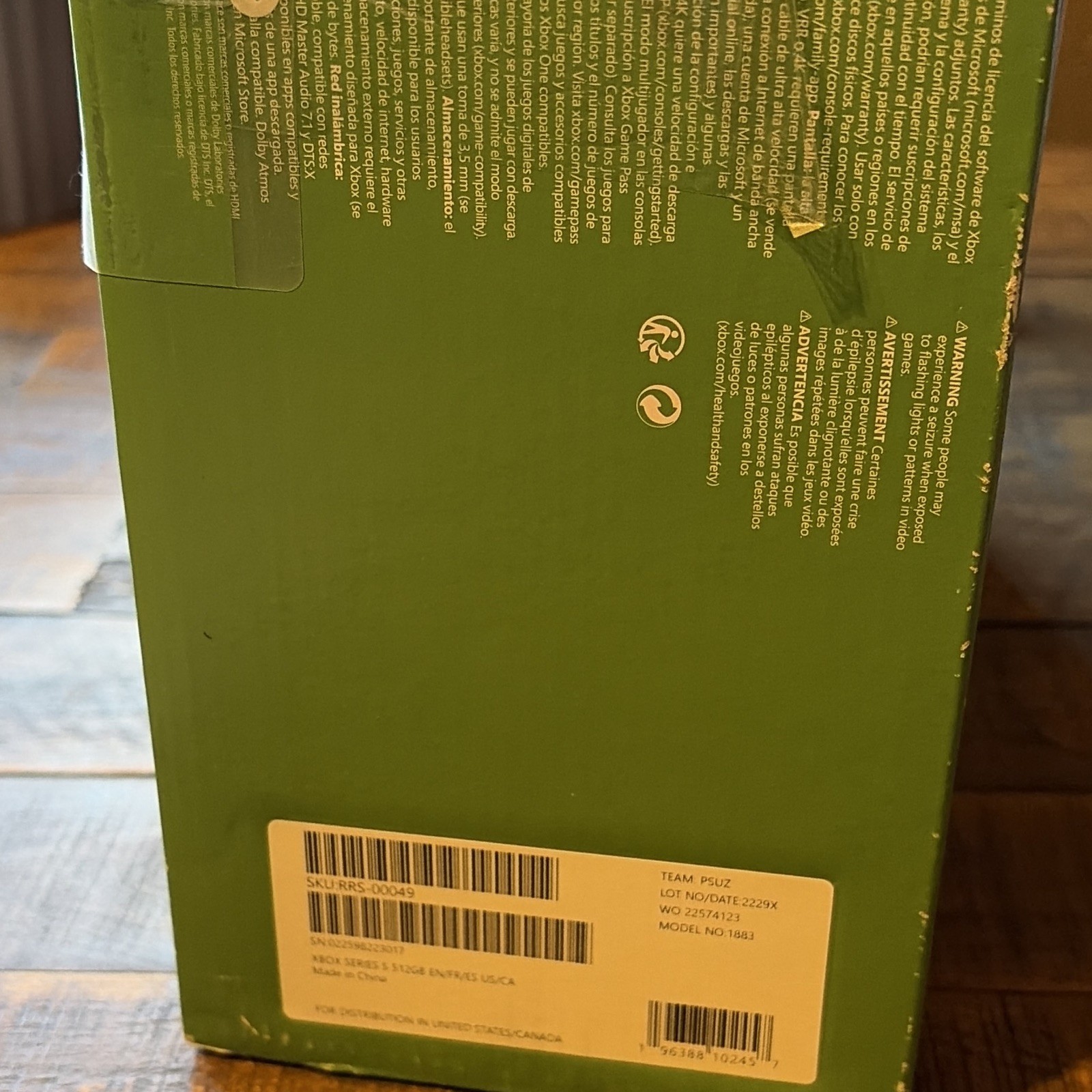 Microsoft Xbox Series S White 512GB SSD Home Console 120 FPS HDMI