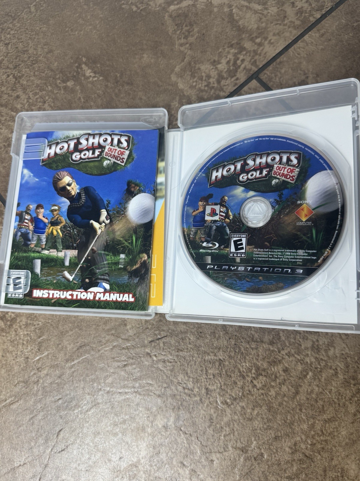 Hot Shots Golf: Out of Bounds (Sony PlayStation 3, 2008) CIB Tested And Working