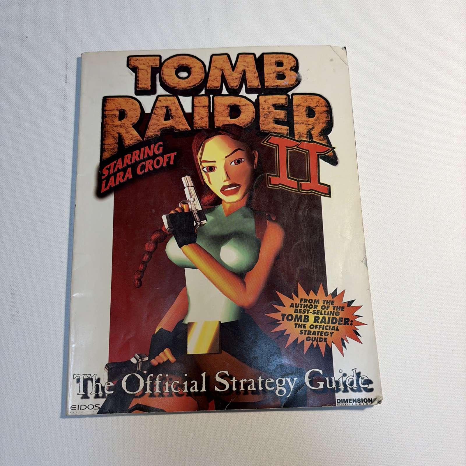 Tomb Raider II Dimension Publishing Official Strategy Guide Great Shape
