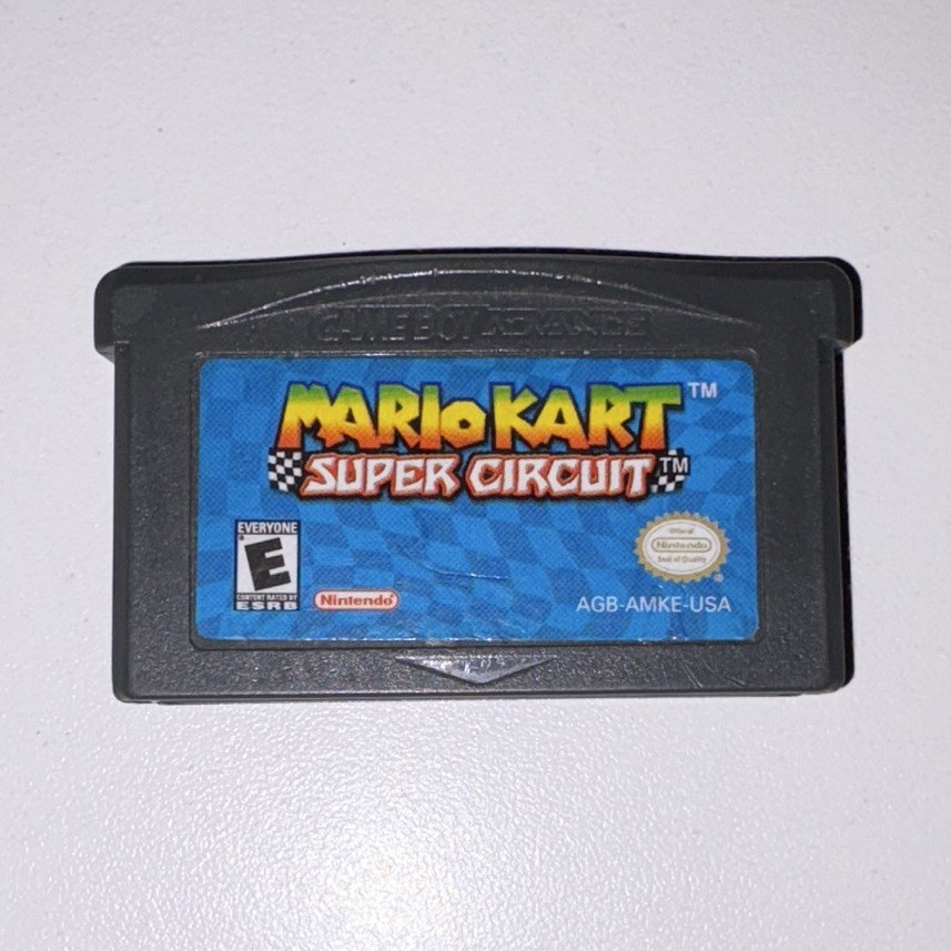 Nintendo Mario Kart: Super Circuit GBA Cartridge Mario Kart Series Racing E