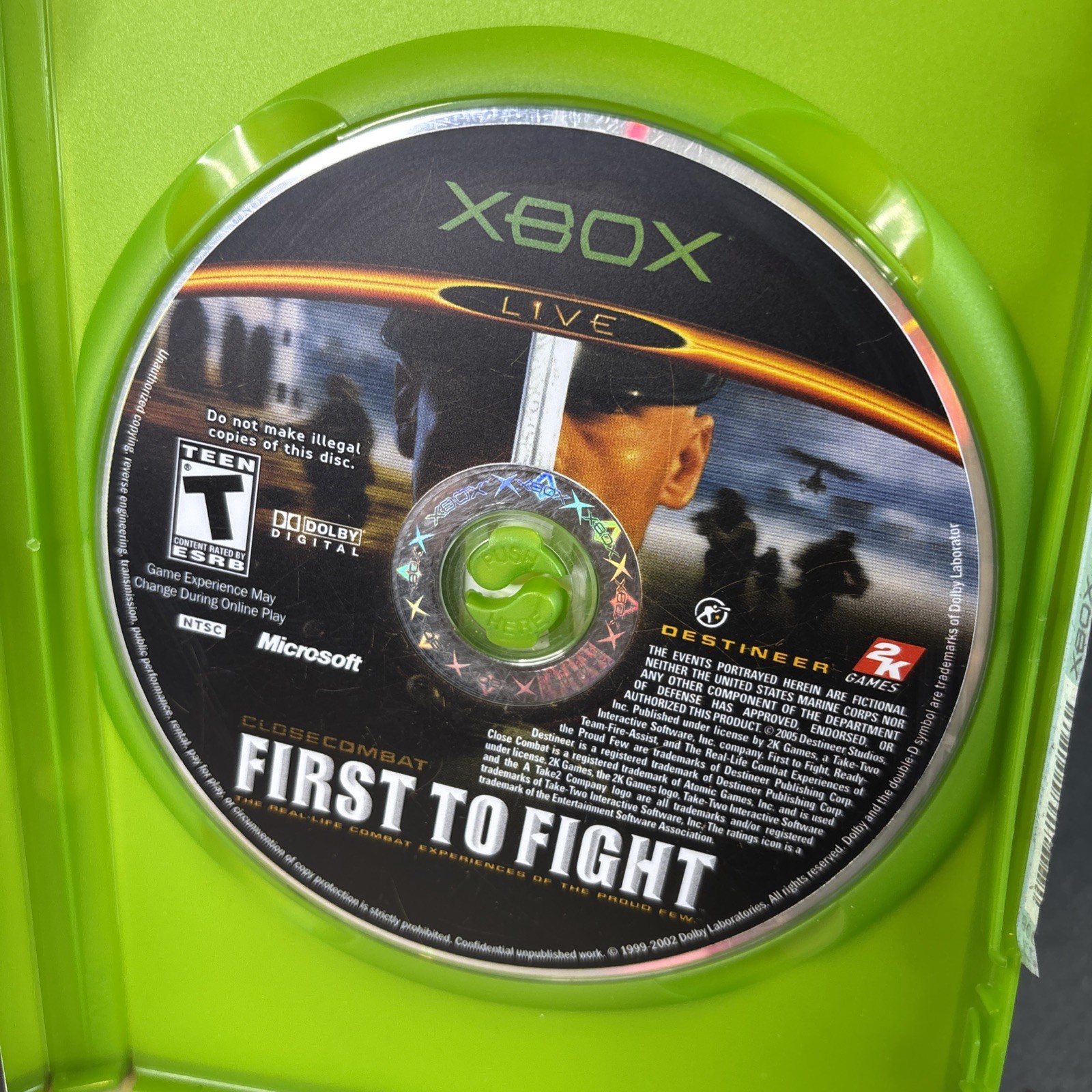 Xbox – Close Combat: First to Fight – Complete/CIB – Resurfaced & Tested