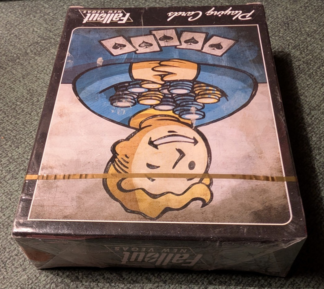 Fallout New Vegas Promo Deck Playing Cards Bethesda 2010 RARE SEALED NEW