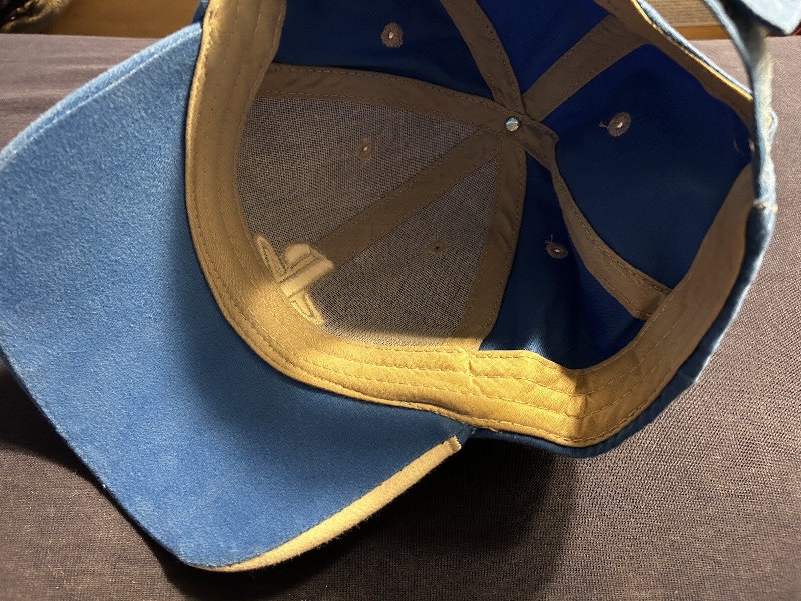 Vintage/Retro Sony Playstation Video Game~blue And White Adjustable Hat/Cap