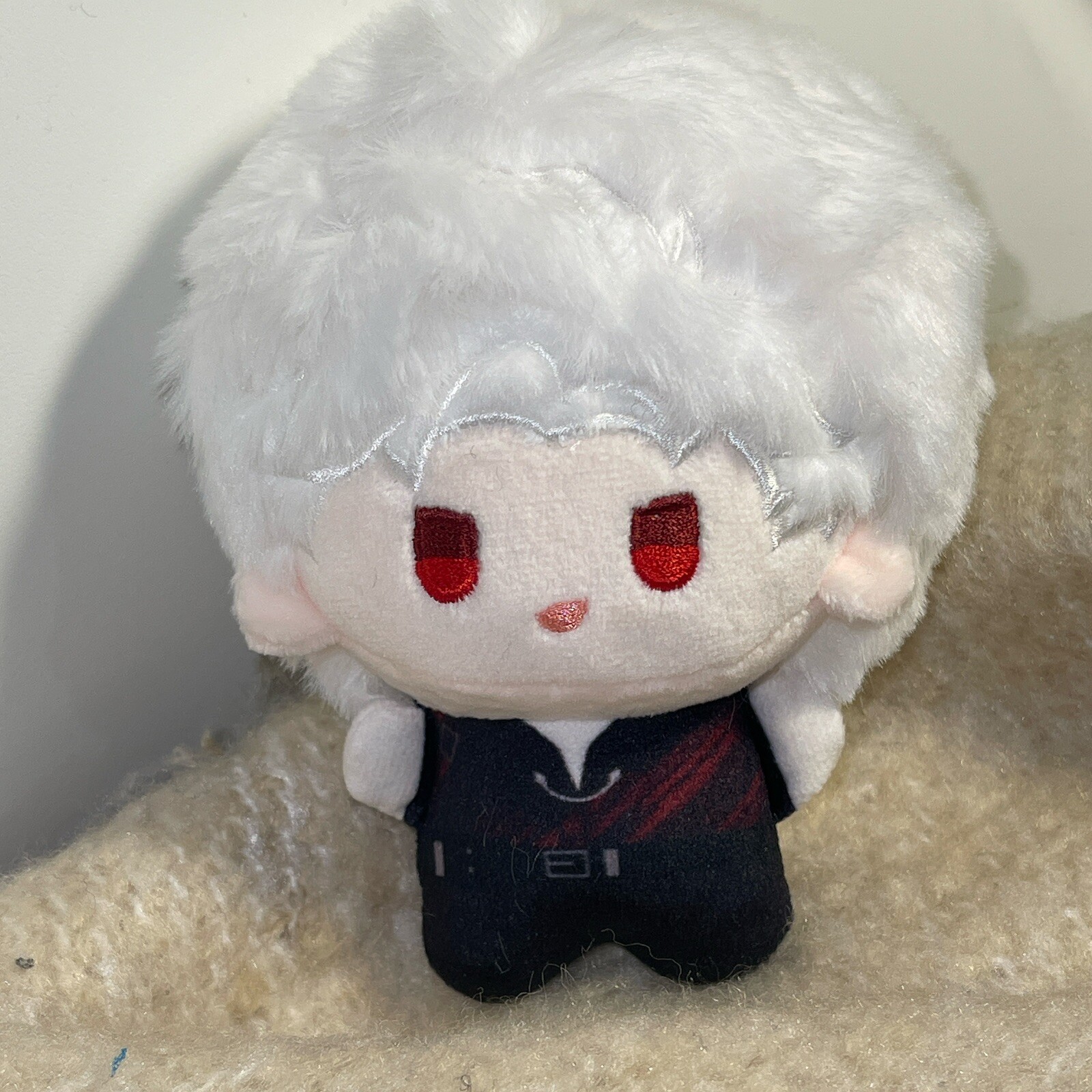 LOVE AND DEEPSPACE SYLUS 秦彻 PLUSH TOY DOLL PLUSHIE 10 CM