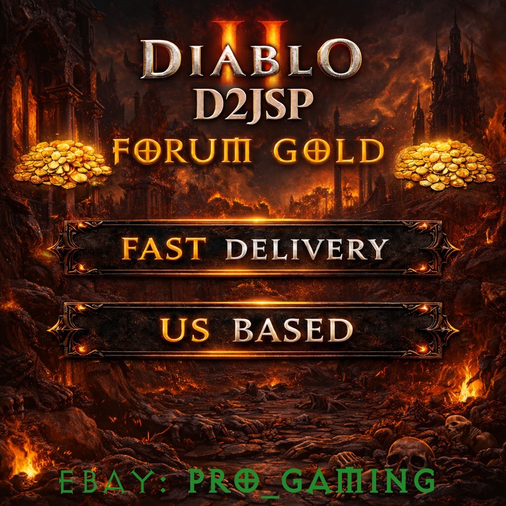 D2JSP Forum Gold FG 500 to 10,000 D2R Diablo 2 Resurrected JSP