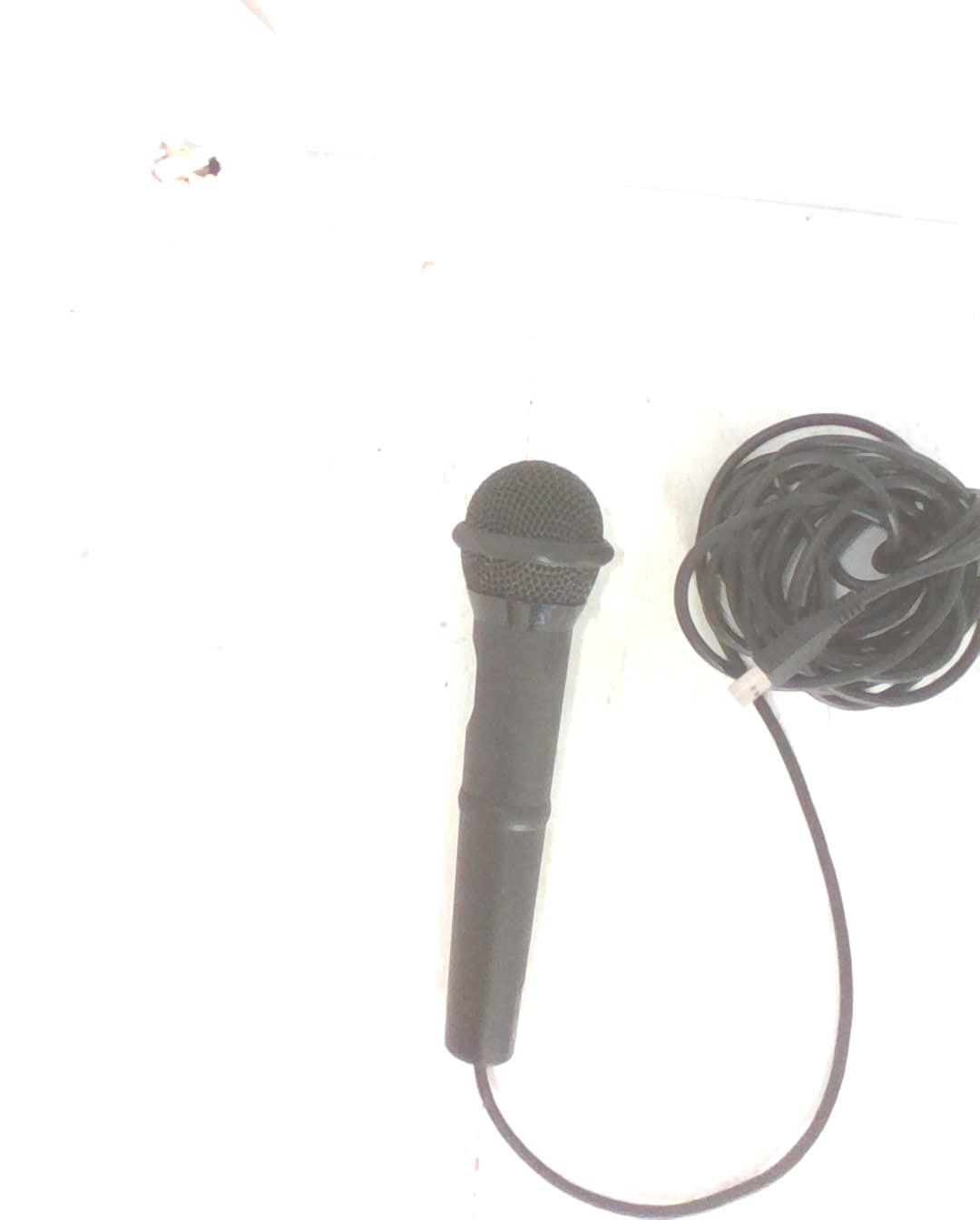 Nintendo Wii U Microphone WUP-021 Wired USB Tested for Karaoke Official OEM Used