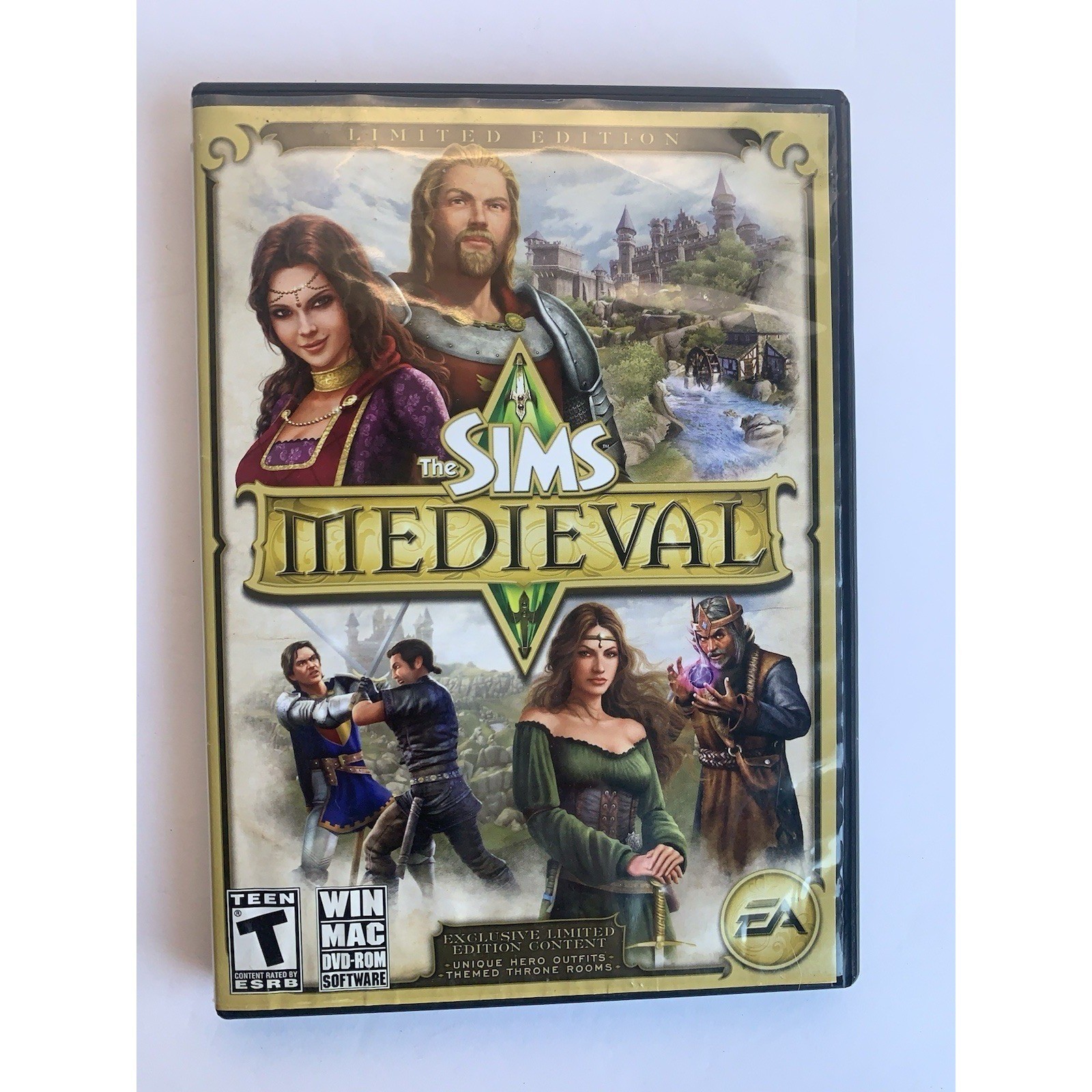 The Sims 2 Double Deluxe Seasons and The Sims Medieval Limited Edition PC Game
