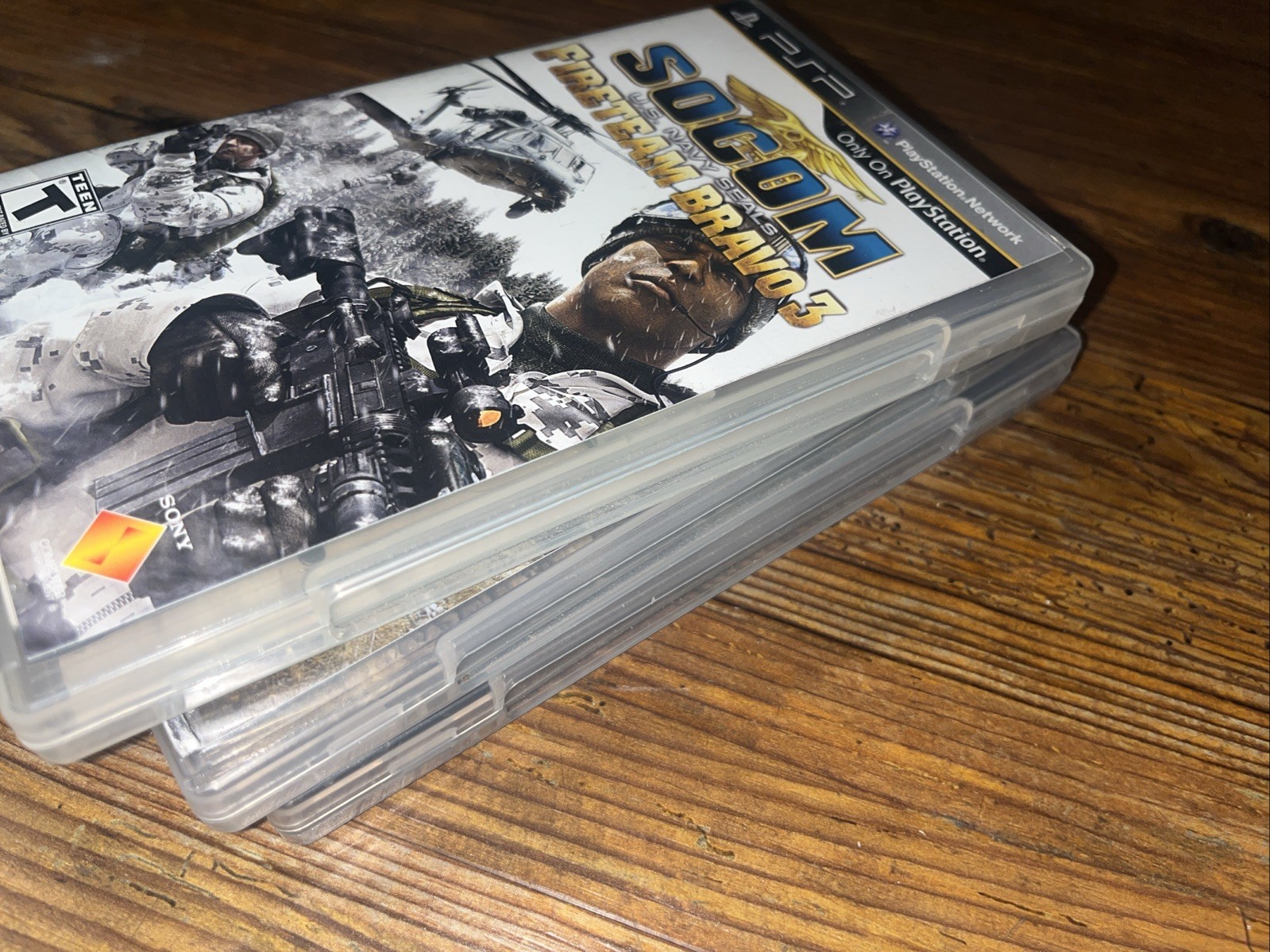 SOCOM US Navy Seals Sony PSP Trilogy Bundle Fireteam Bravo 1 2 3