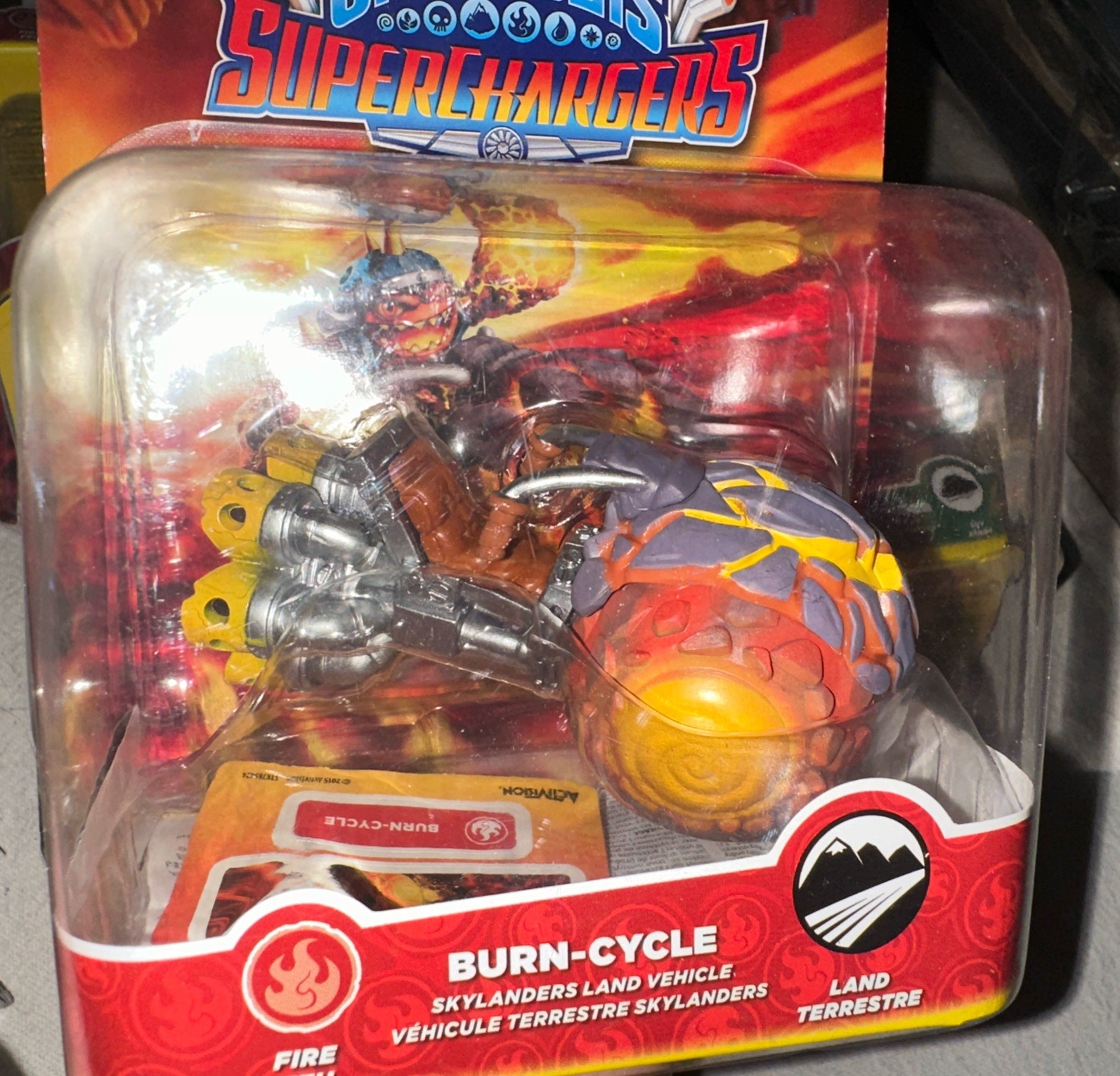 9 Skylanders SuperChargers Vehicles Burn-cycle & Stealth Stinger New