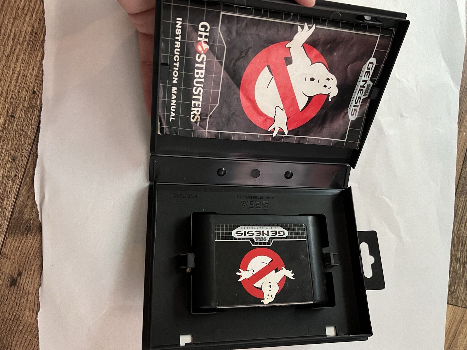 GHOSTBUSTERS – Sega Genesis Game, Complete in Box CIB Tested