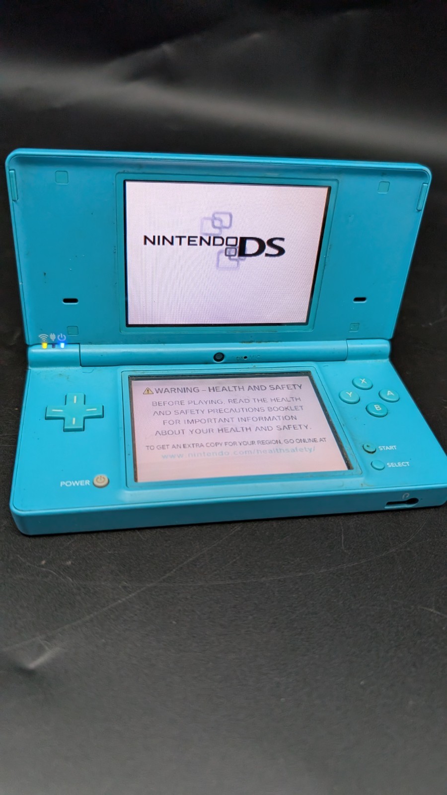 Nintendo DS DSI Blue Handheld Console Tested Working W/Game Bundle