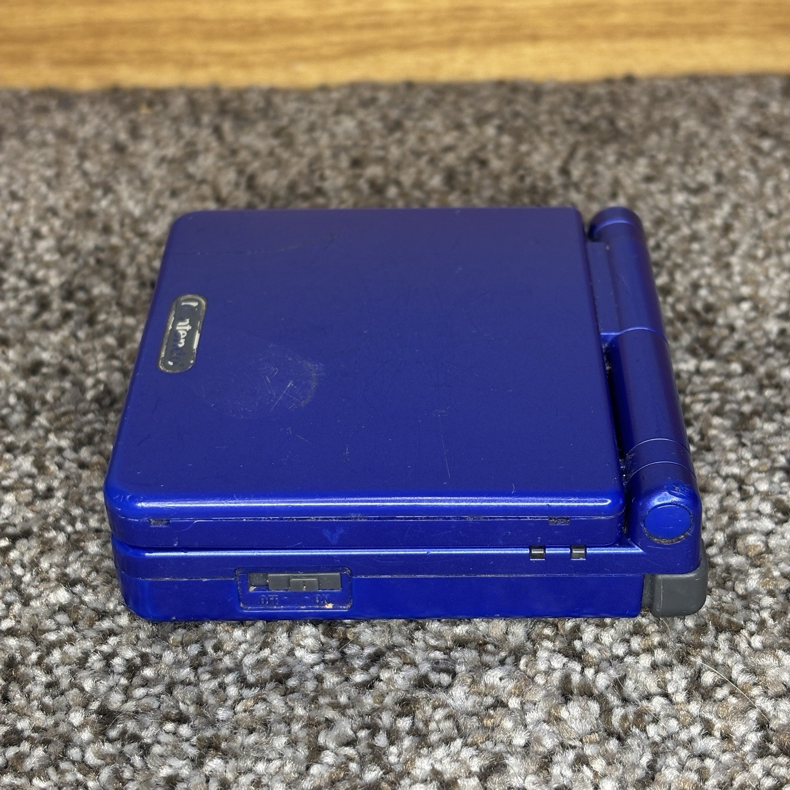 Nintendo Game Boy Advance SP AGS-001 Cobalt Blue Handheld System Console