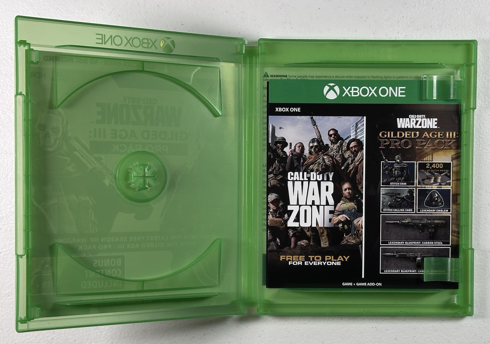 Call of Duty: Warzone – Gilded Age III: Pro Pack (Xbox One) NO DISC/CODE!