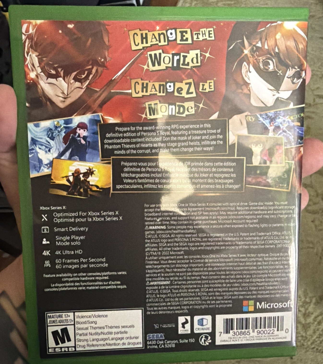 Persona 5 Royal Microsoft Xbox One/Microsoft Xbox Series X