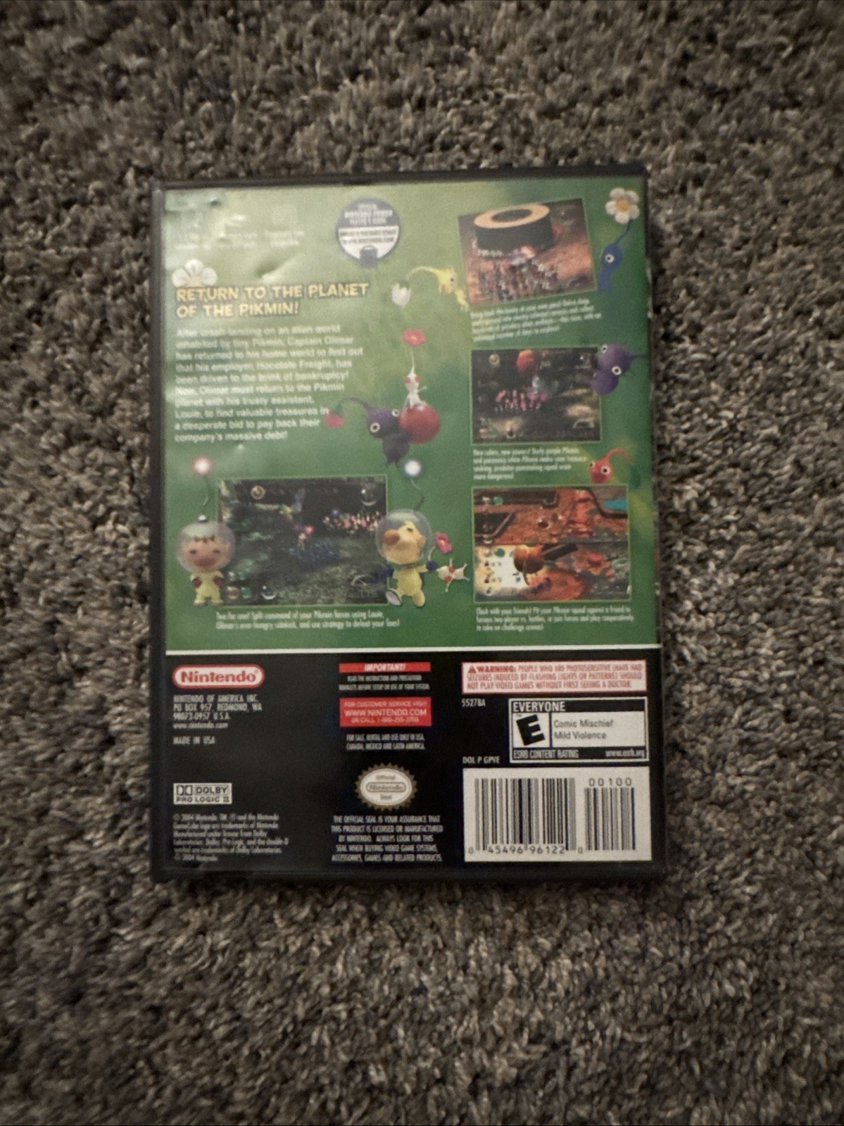 Pikmin 2 (NGC) — CIB — Tested Working