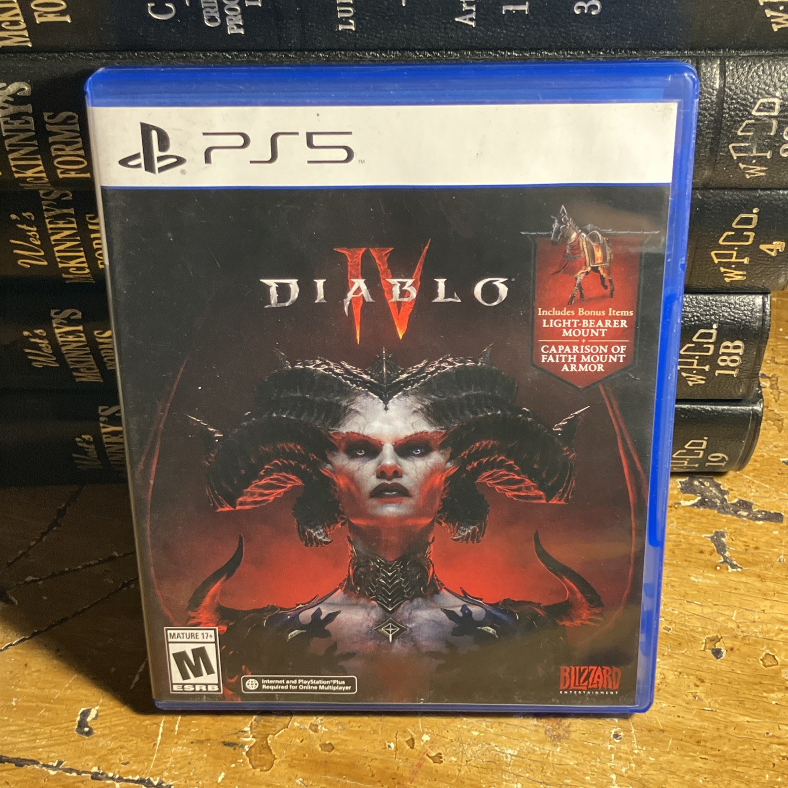 Blizzard Diablo IV PS5 Role Playing Action Game, Online Play, M Rated, NTSC