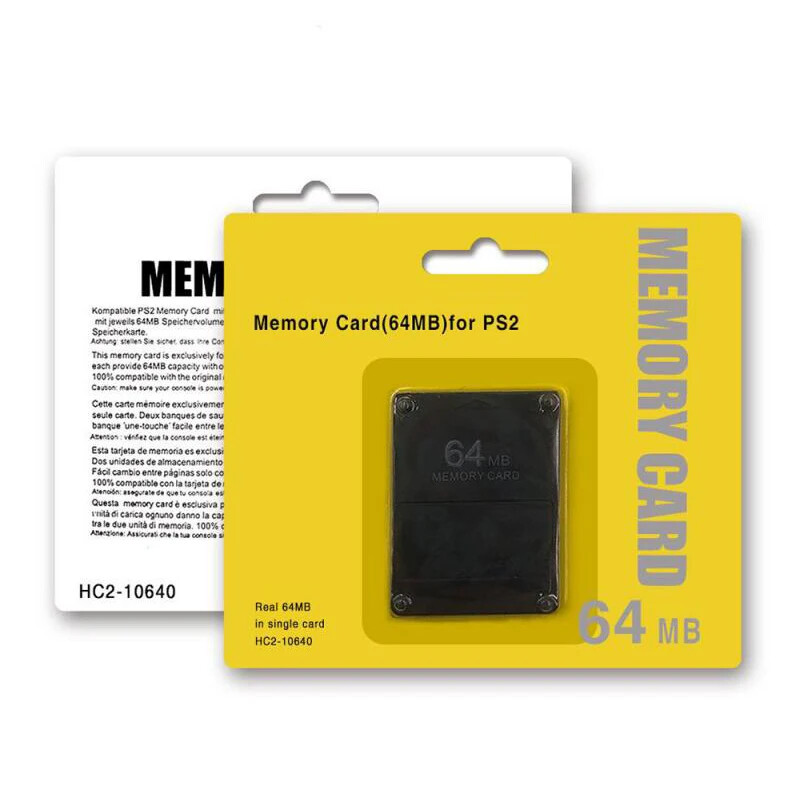 Premium 64 128 256 MB Memory Card Expansion Suitable for Micro SD for Sony PS2