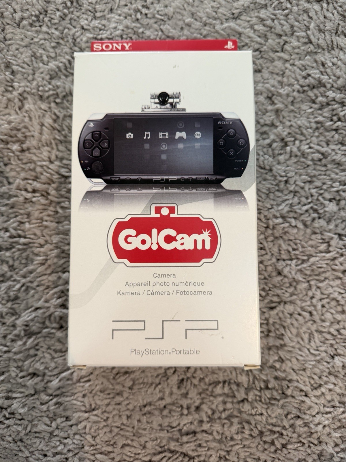 PSP CAMERA 300 SILVER GO!CAM 1.3 Mega Pixels Official *Sony Playstation Portable