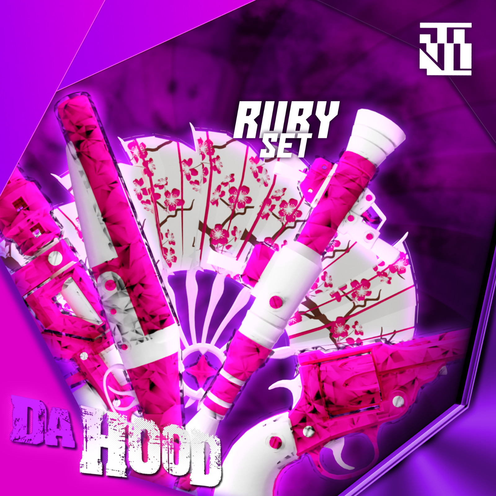 Full Ruby Set | Da Hood | Fast and Cheap