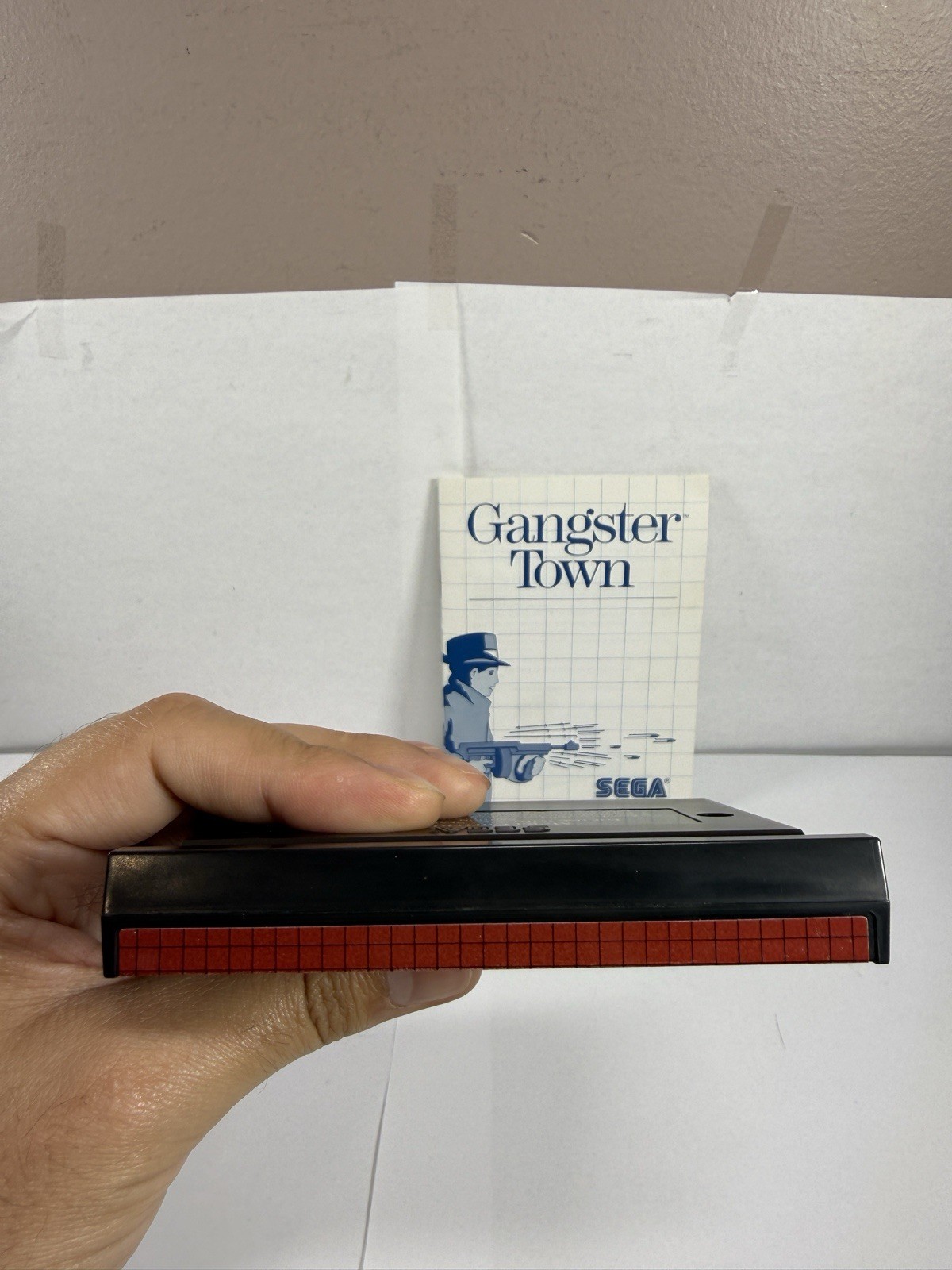 Gangster Town (Sega Master System, 1987) Complete CIB TESTED!
