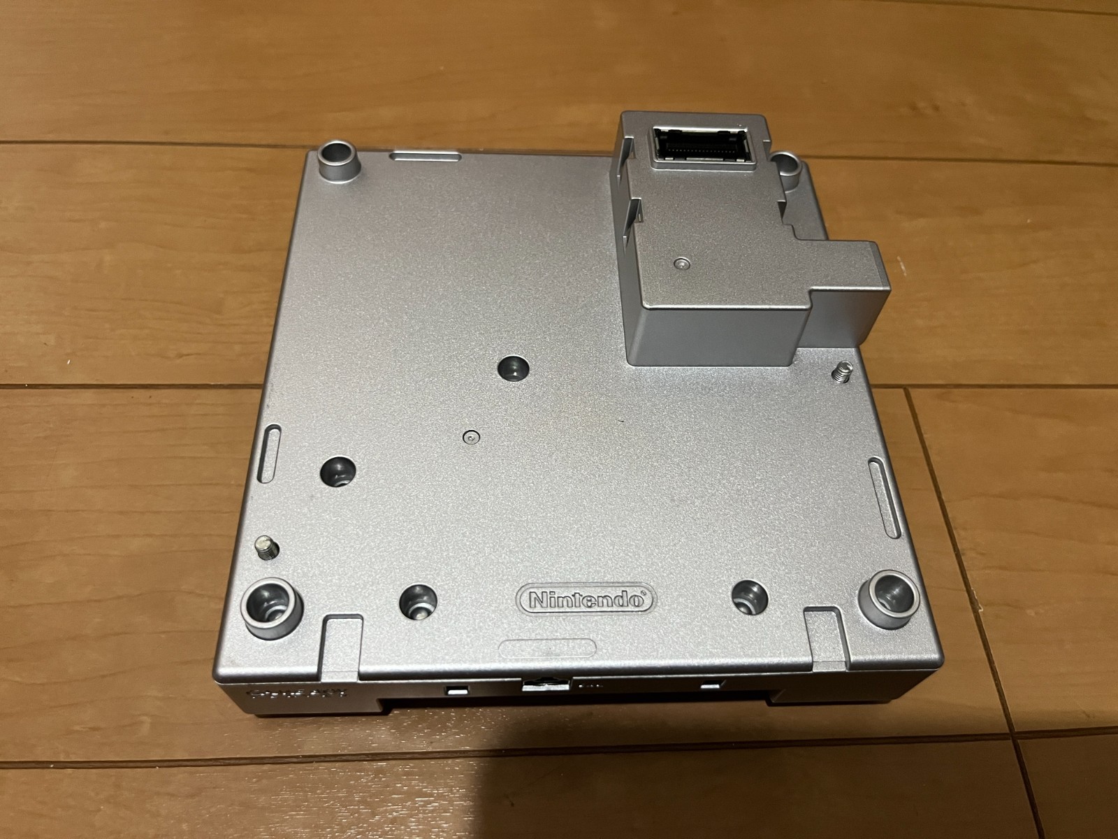 Nintendo GameCube Gameboy Player Silver Color and Startup Disk Japan