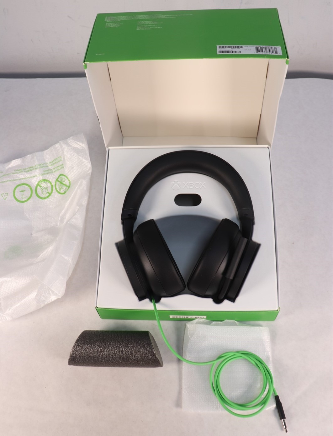 Xbox Wired Gaming Stereo Headset for Xbox #1984 Open Box
