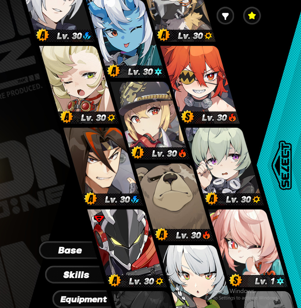 Zenless zone zero Evelyn E2 + Runa E1 + Male MC
