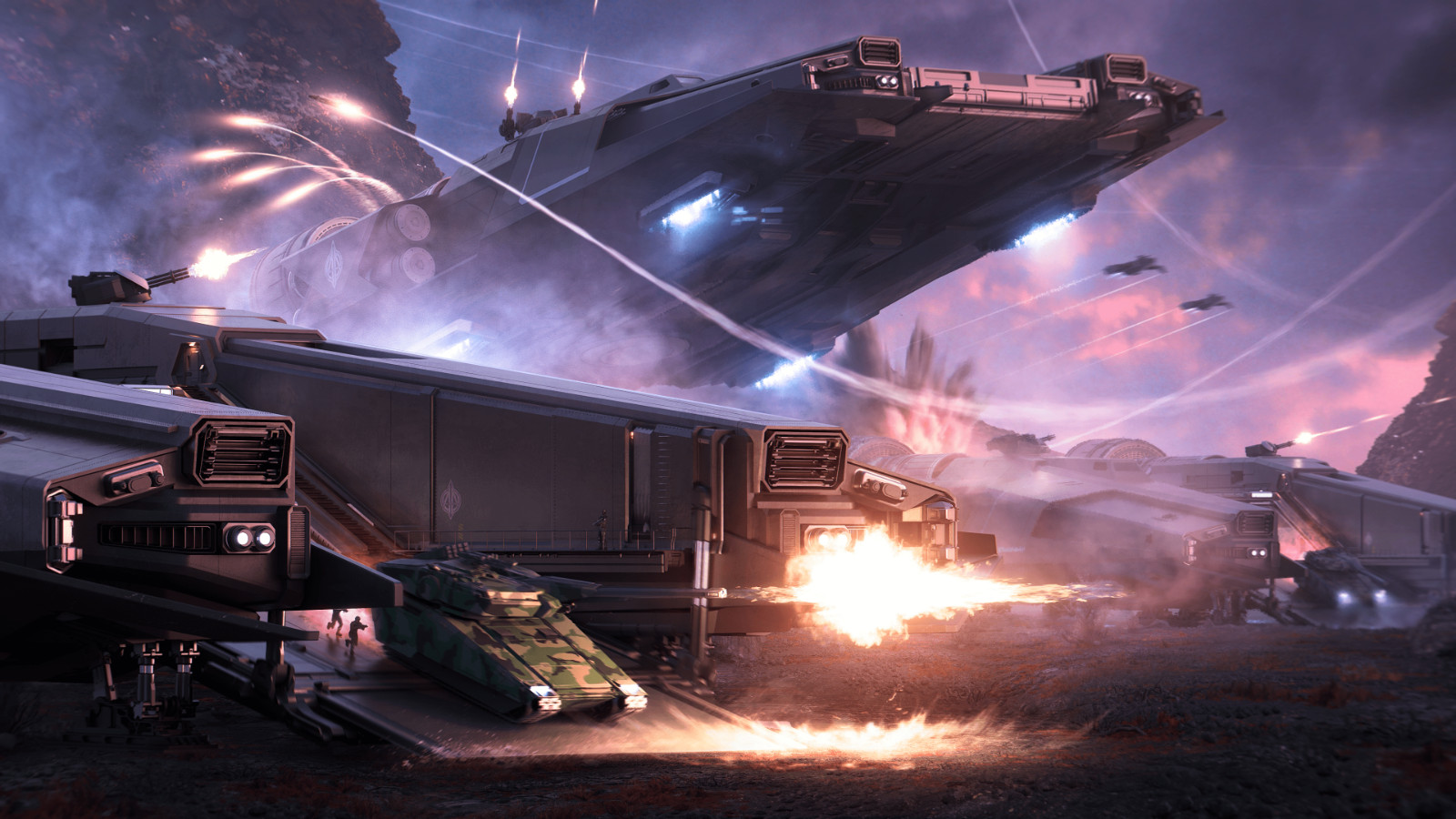 Star Citizen – ANVIL LIBERATOR – UPGRADE – (CCU)