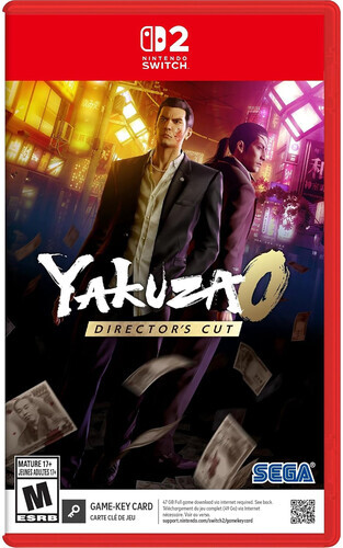 Yakuza 0 Directors Cut for Nintendo Switch 2 (Game-Key Card) – Nintendo Switch 2