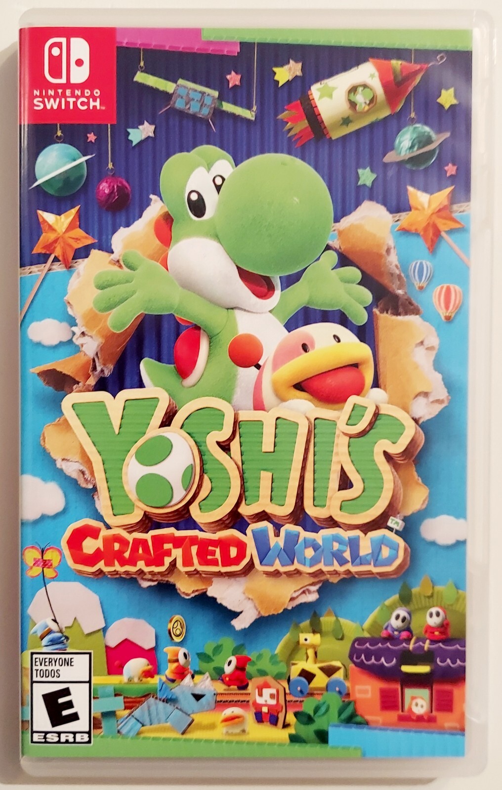 YOSHI’S CRAFTED WORLD NINTENDO SWITCH EXCELLENT CONDITION FAST SHIPPING