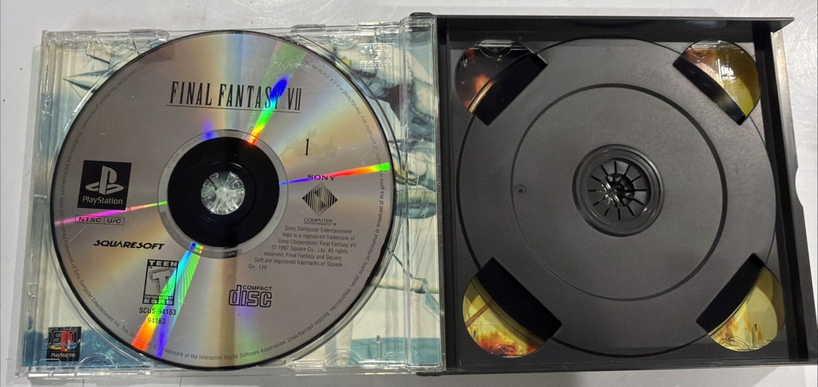 Final Fantasy VII Greatest Hits PS1 Role Playing Game NTSC-U/C 1997