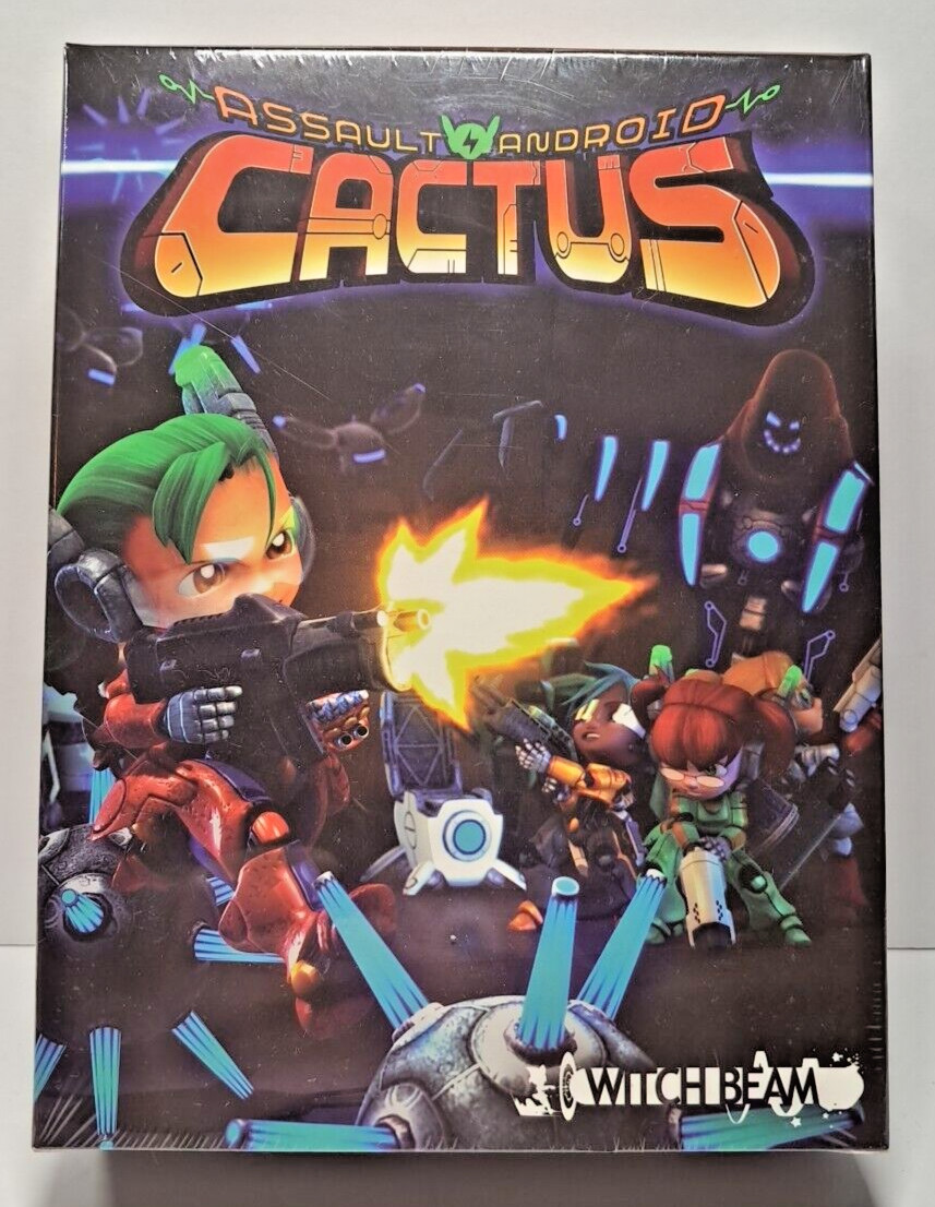 Assault Android Cactus Indiebox PC Game Limited Edition New Sealed 1772/6500