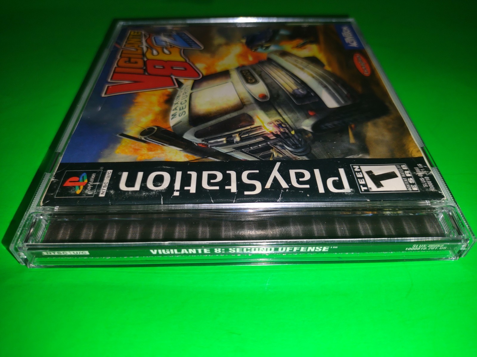 Vigilante 8 2nd Offense (Sony PlayStation 1, 1998 PS1) Complete W/ Reg Tested