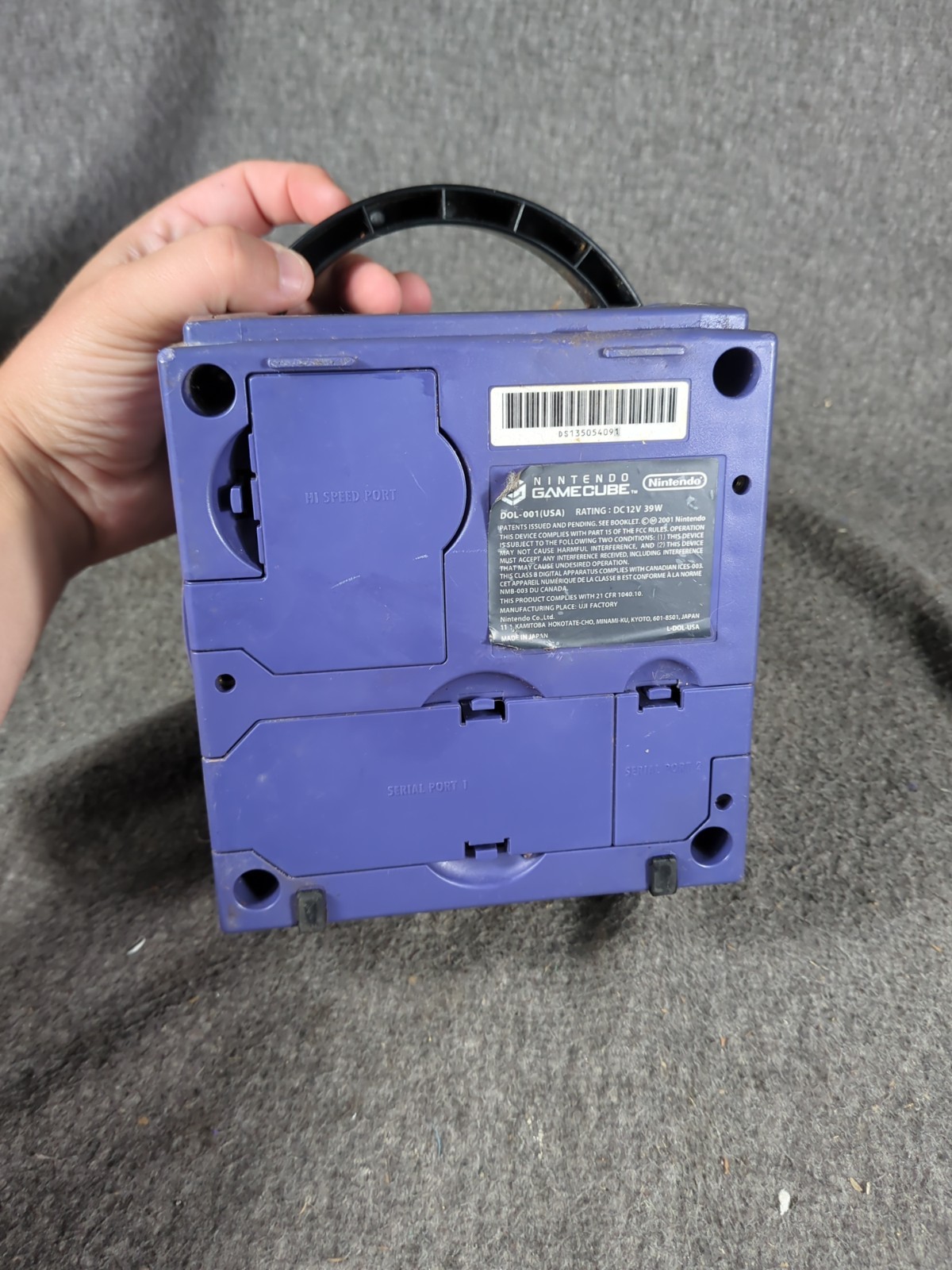 Broken Nintendo GameCube Console Gaming System Only DOL-001 READ