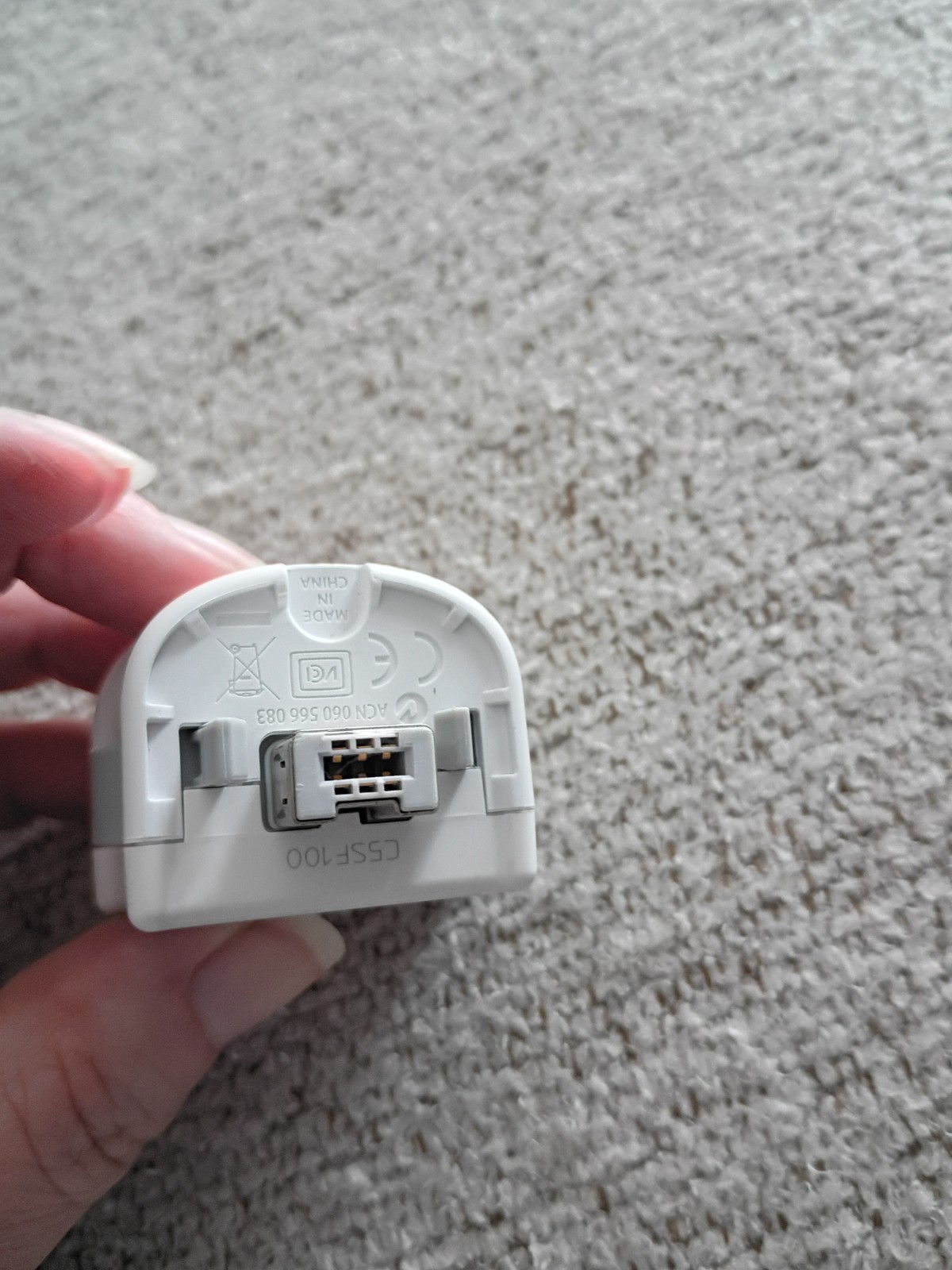 2 Official Genuine Nintendo Wii Motion Plus Adapter OEM MotionPlus Sports Resort