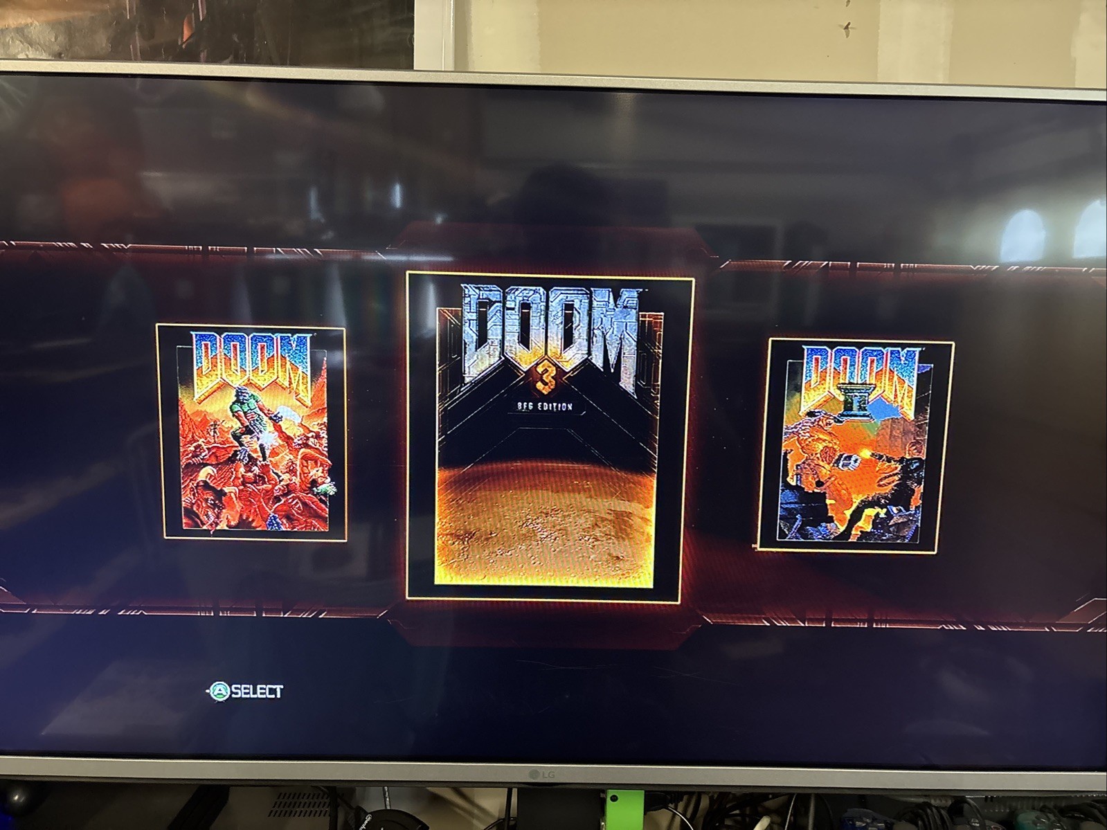 Doom 3 BFG Edition Microsoft Xbox 360 & Xbox One w Poster MINT DISC Tested!