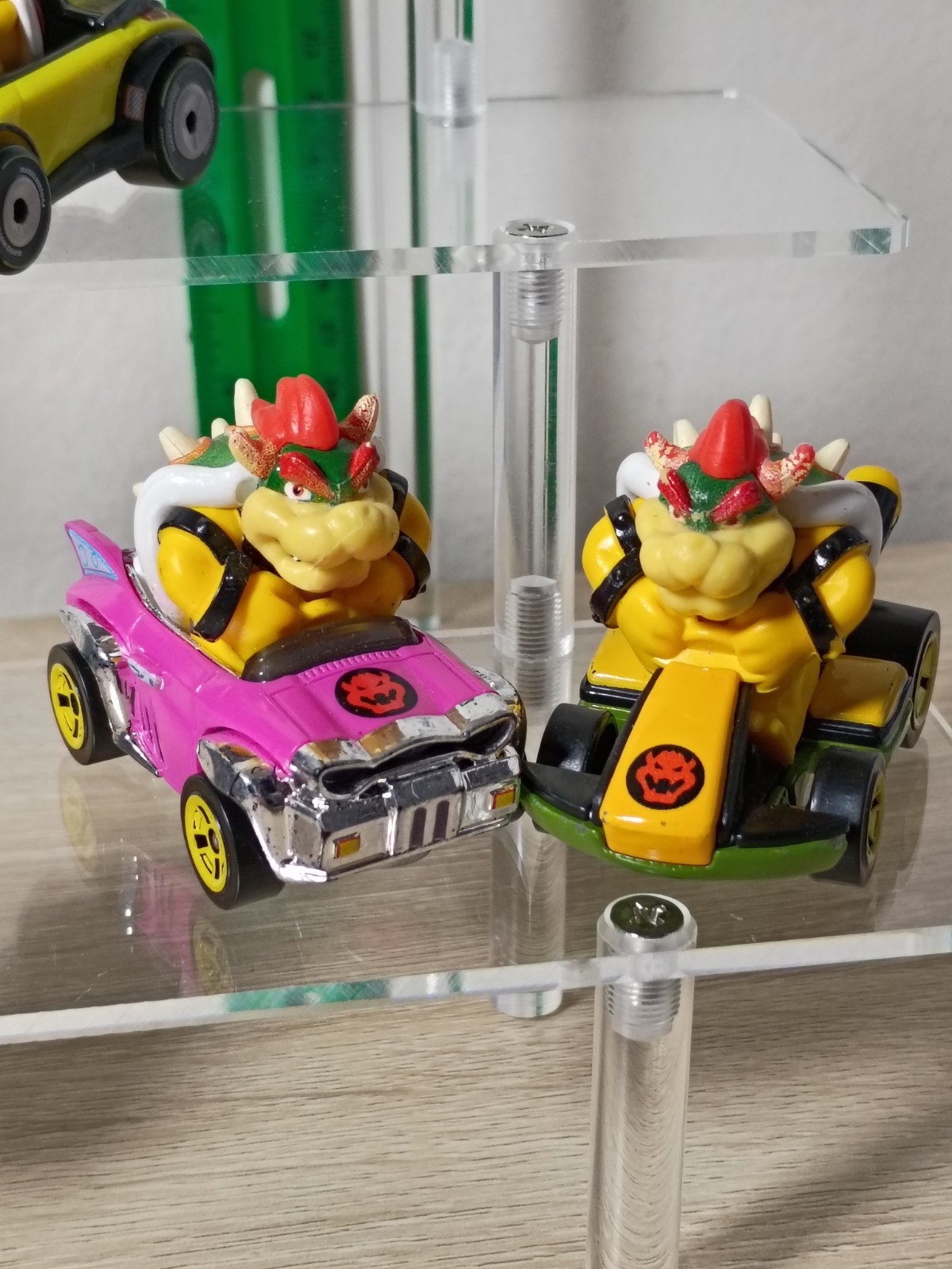 6-PK SUPER MARIO KART Hot Wheels Bowser Wario Lakitu Koopa Troopa Shy Guy Wagon