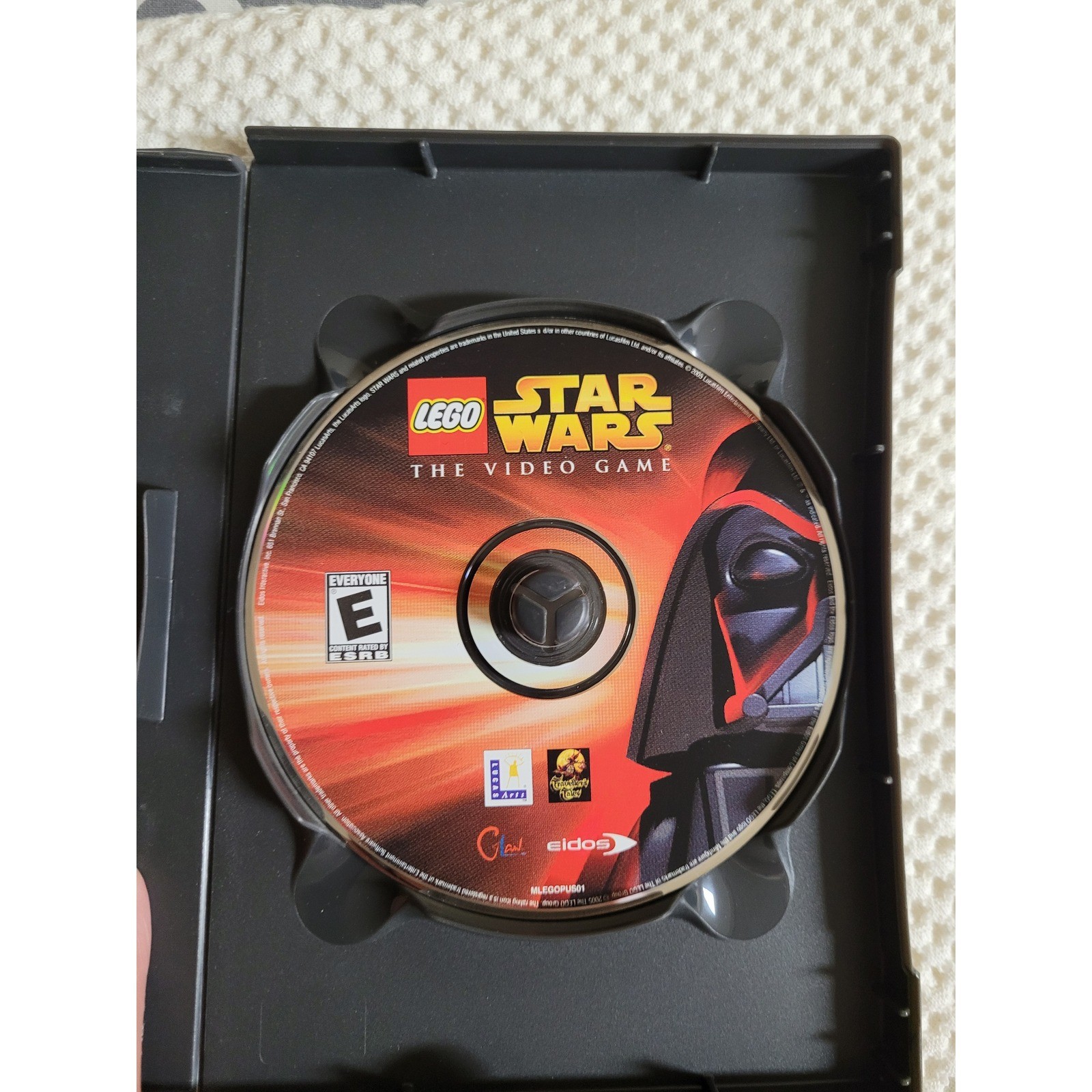 LEGO Star Wars The Video Game PC CD-ROM 2005 Eidos LucasArts Prequel Trilogy