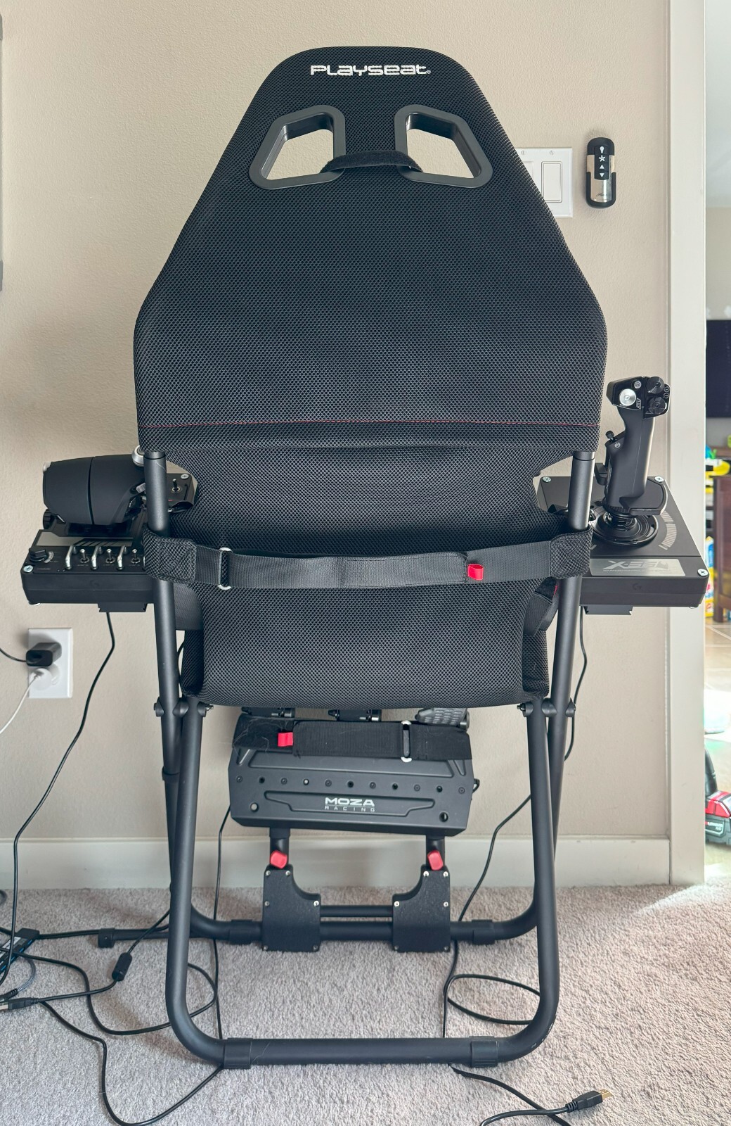 HOTAS Mounting Bracket for Playseat Challenge or Challenge X Logitech