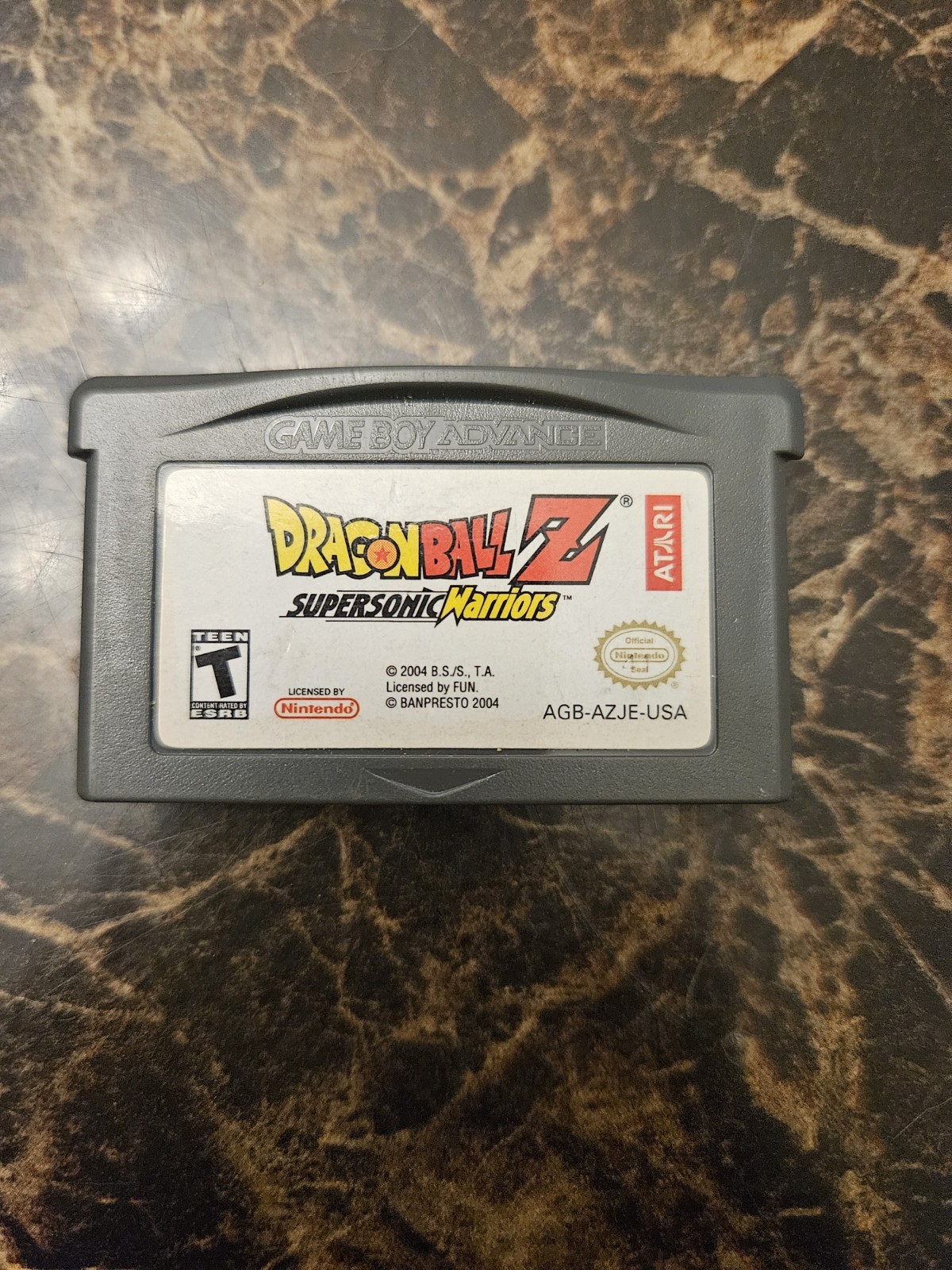 Dragon Ball Z Supersonic Warriors Game Boy Advance GBA Nintendo Tested Cart ONLY