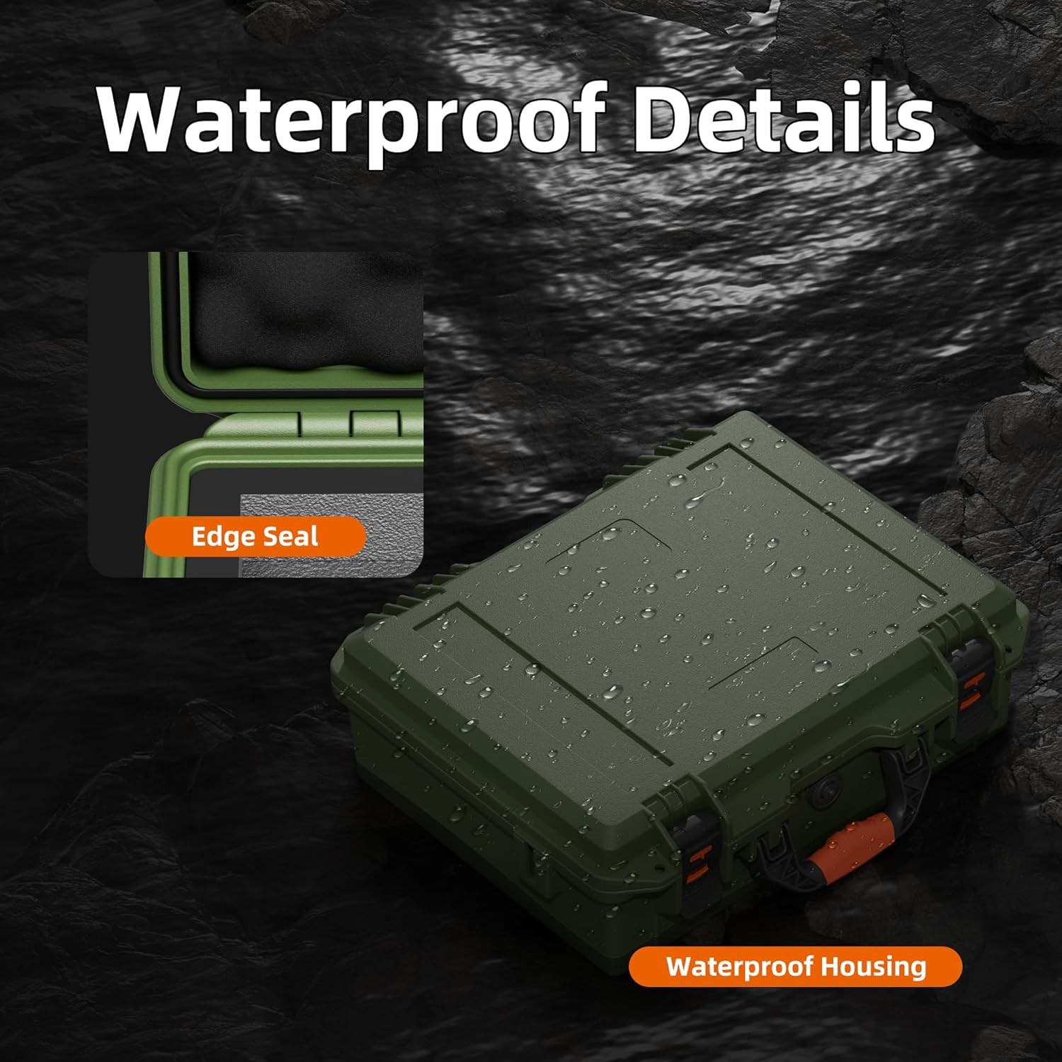 Starlink Mini Case Hard Shell Travel Bag for Starlink Mini Green Waterproof NEW