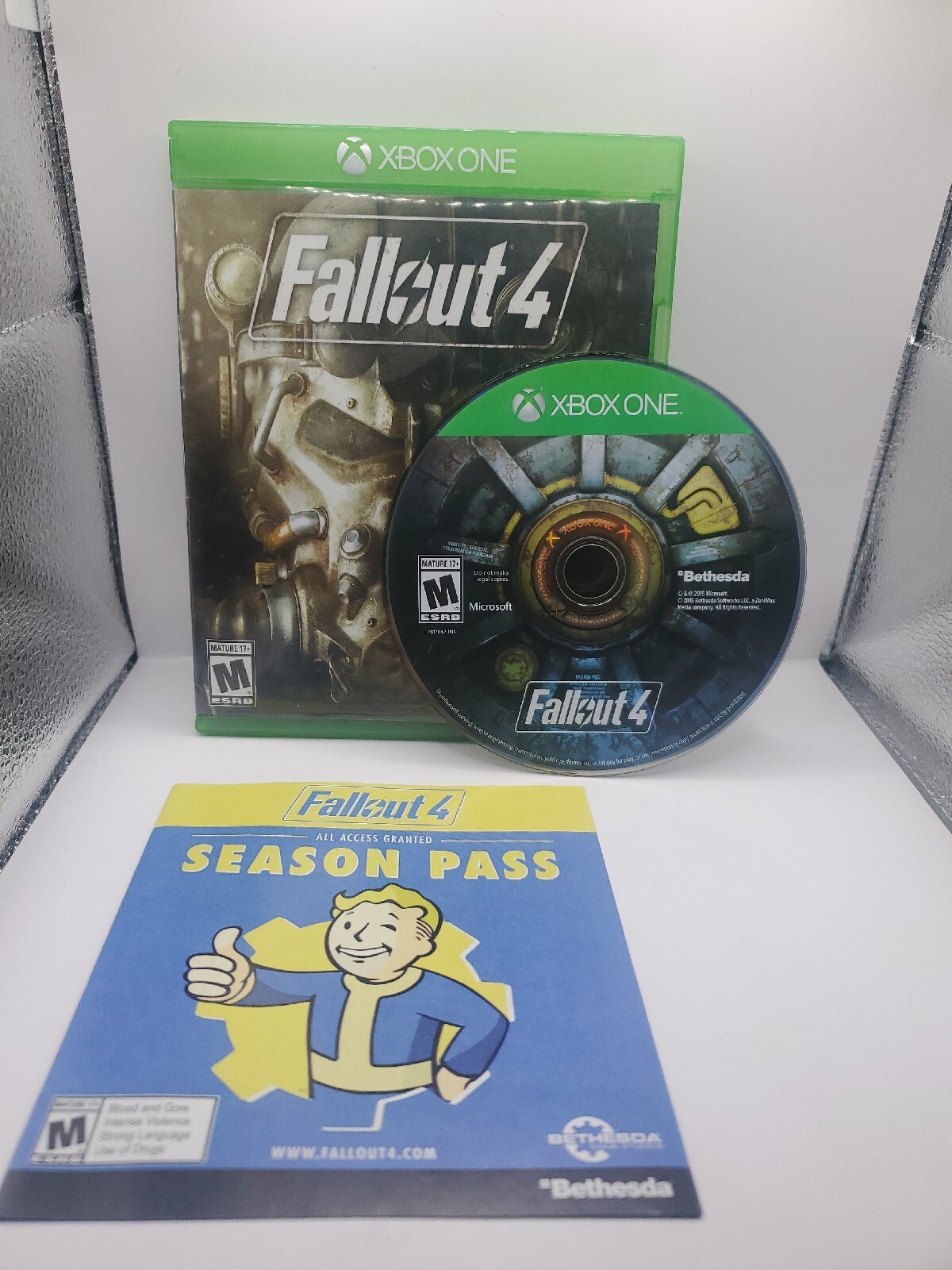 Fallout 4 Xbox One CIB Complete Tested Working Fallout TV Show Hit Bethesda